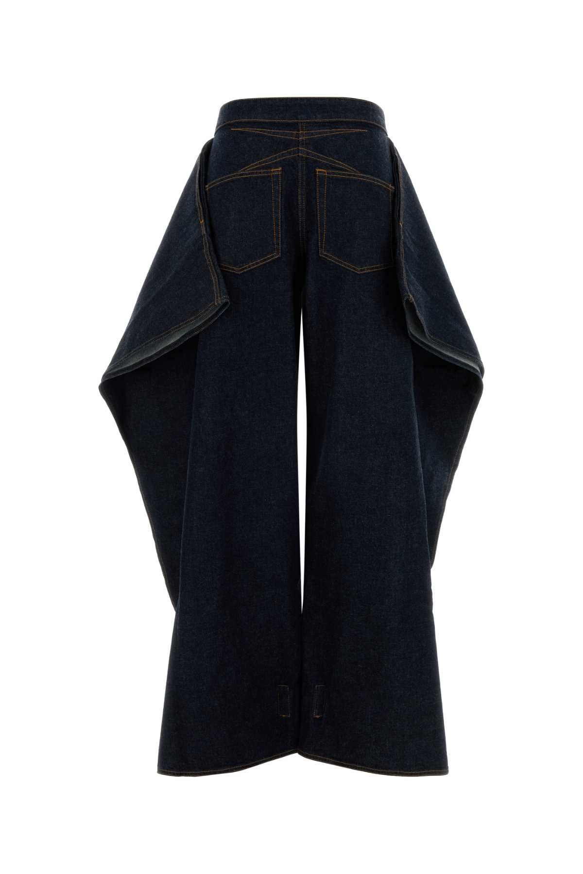 Alaia Denim Wide-Leg Jeans Size 25" / US 0 / IT 36 - 2 Thumbnail
