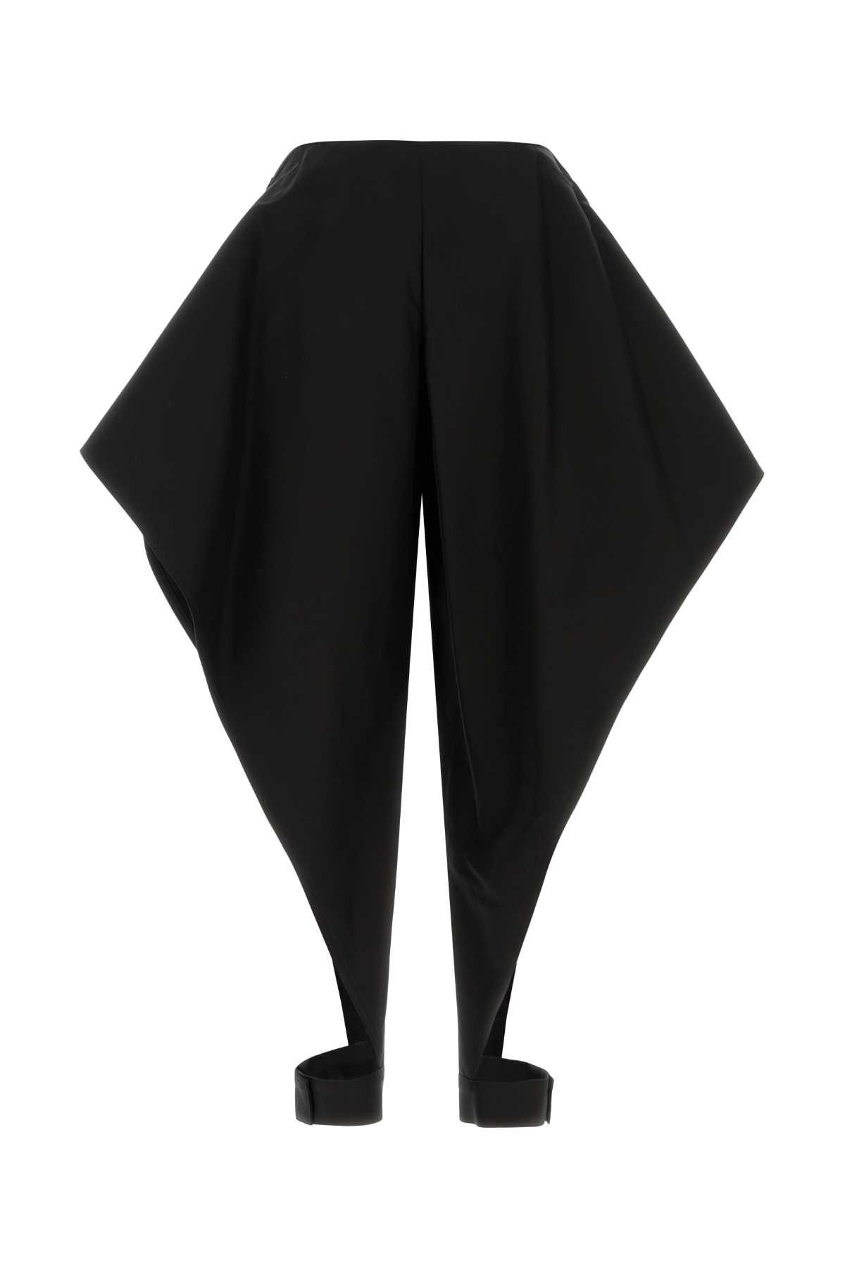 Alaia Black Gabardine Pant Size 26" / US 2 / IT 38 - 2 Thumbnail