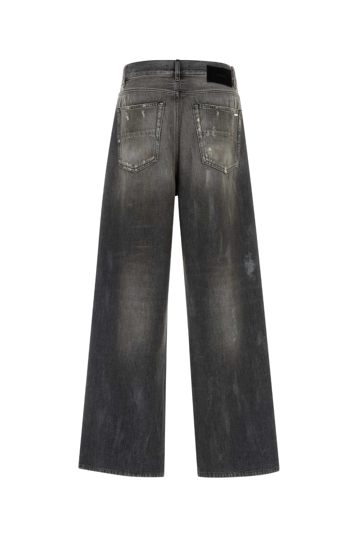 Amiri Charcoal Denim Jeans Size US 33 - 2 Thumbnail