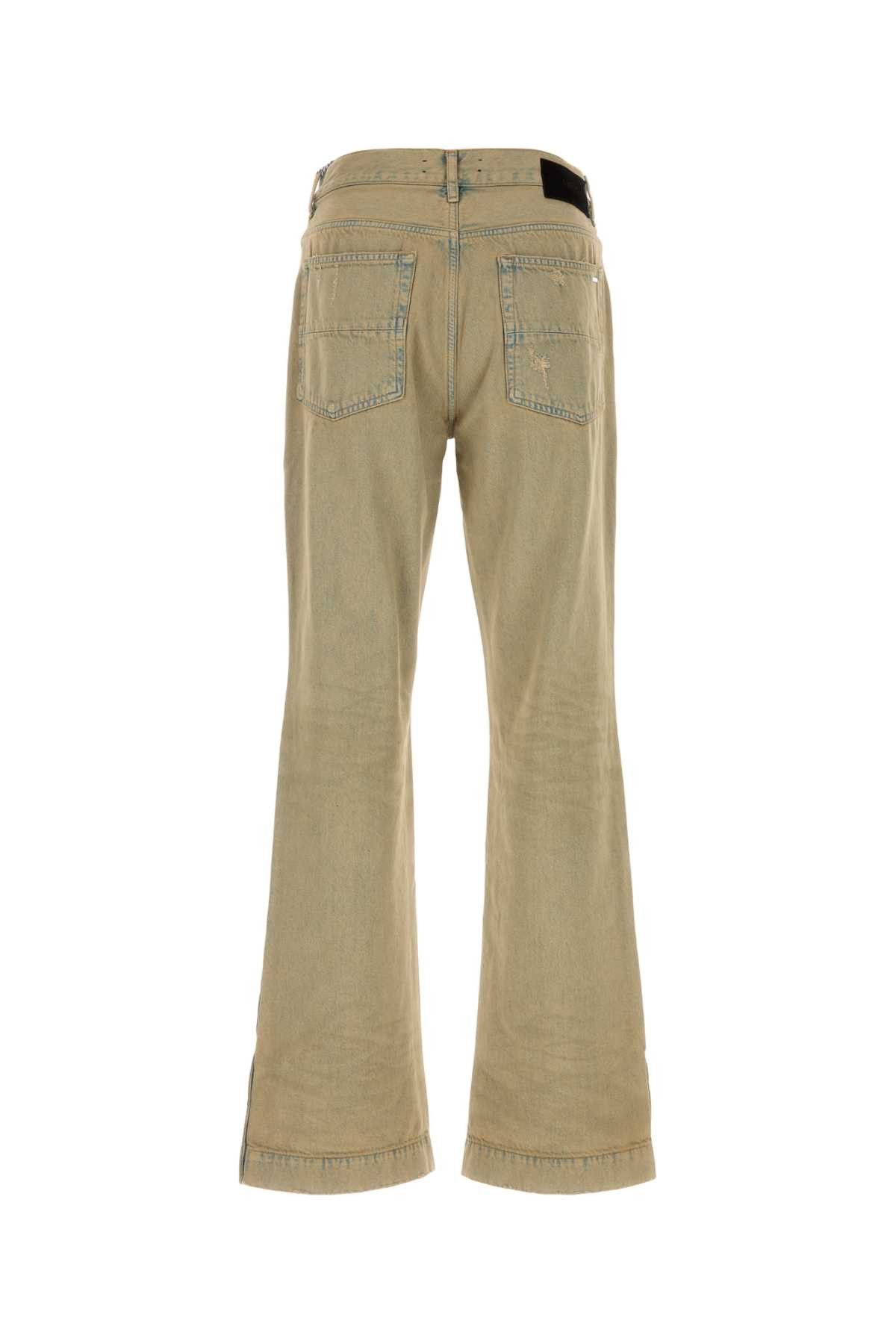 Amiri Sand Denim Jeans Size US 34 / EU 50 - 2 Thumbnail