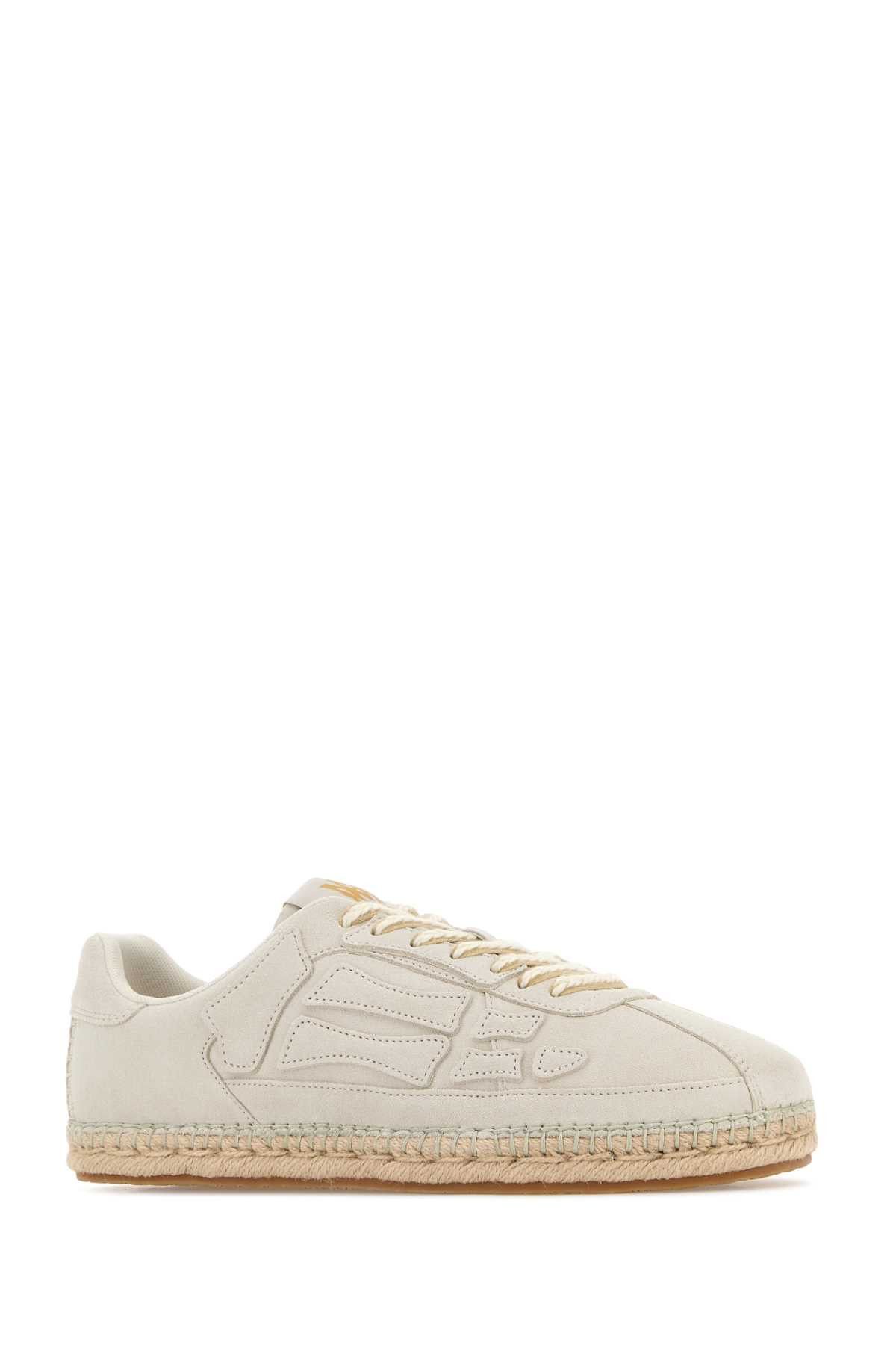 Amiri Chalk Suede Pacific Bones Sneakers Size US 12 / EU 45 - 2 Thumbnail