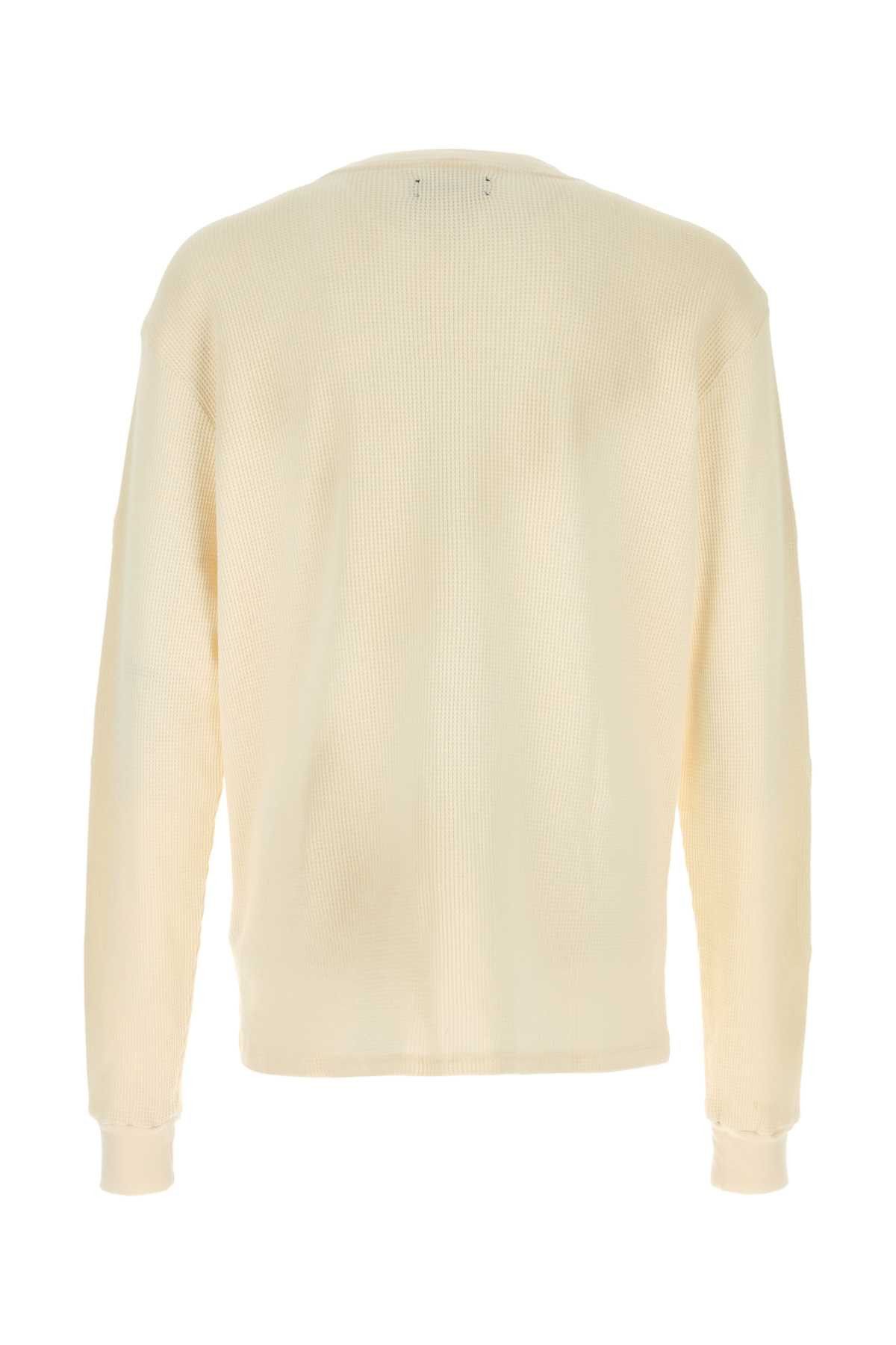 Amiri Cream Cotton Sweater Size US S / EU 44-46 / 1 - 2 Thumbnail