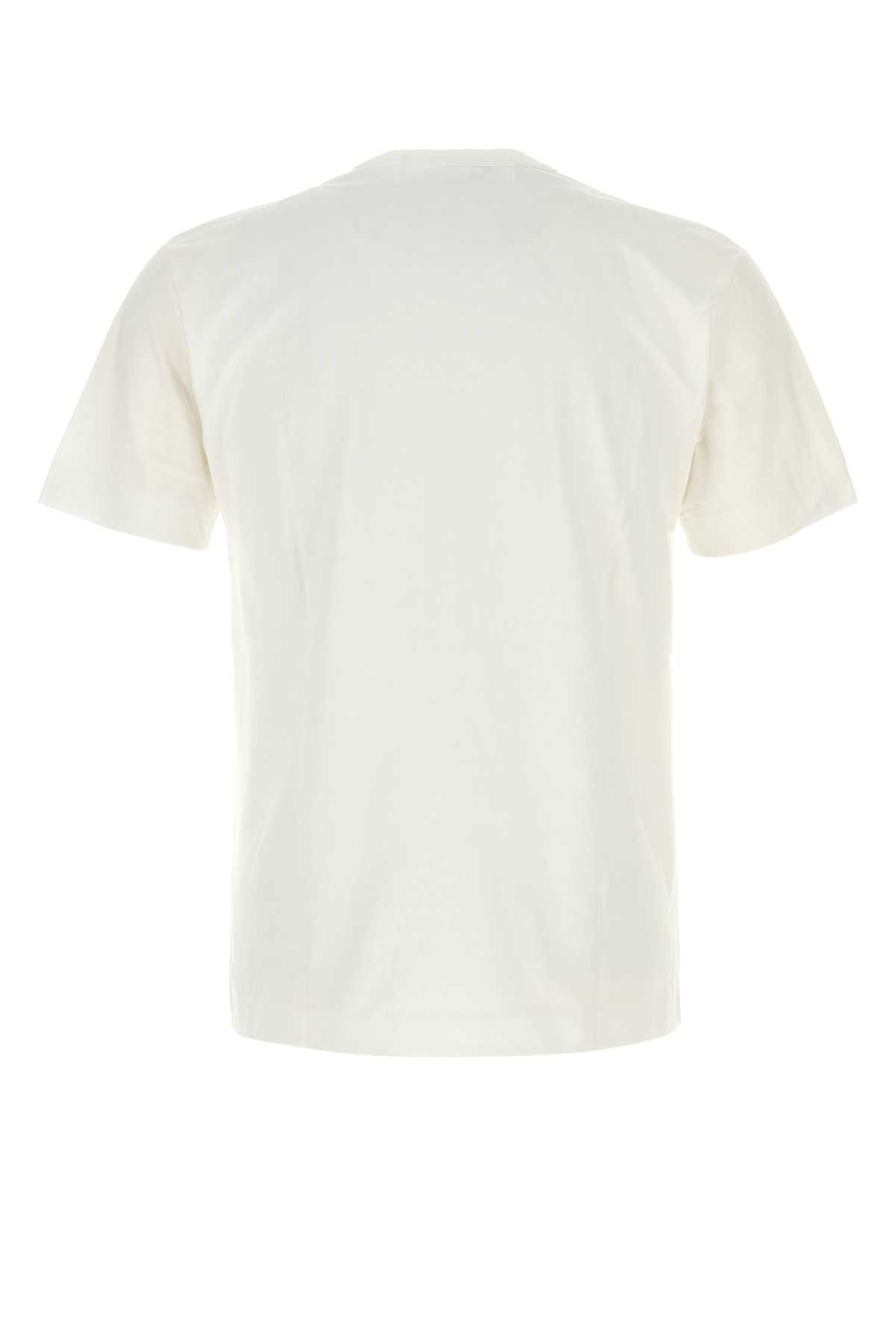 Comme des Garcons PLAY White Cotton T-Shirt Size US XXL / EU 58 / 5 - 2 Thumbnail