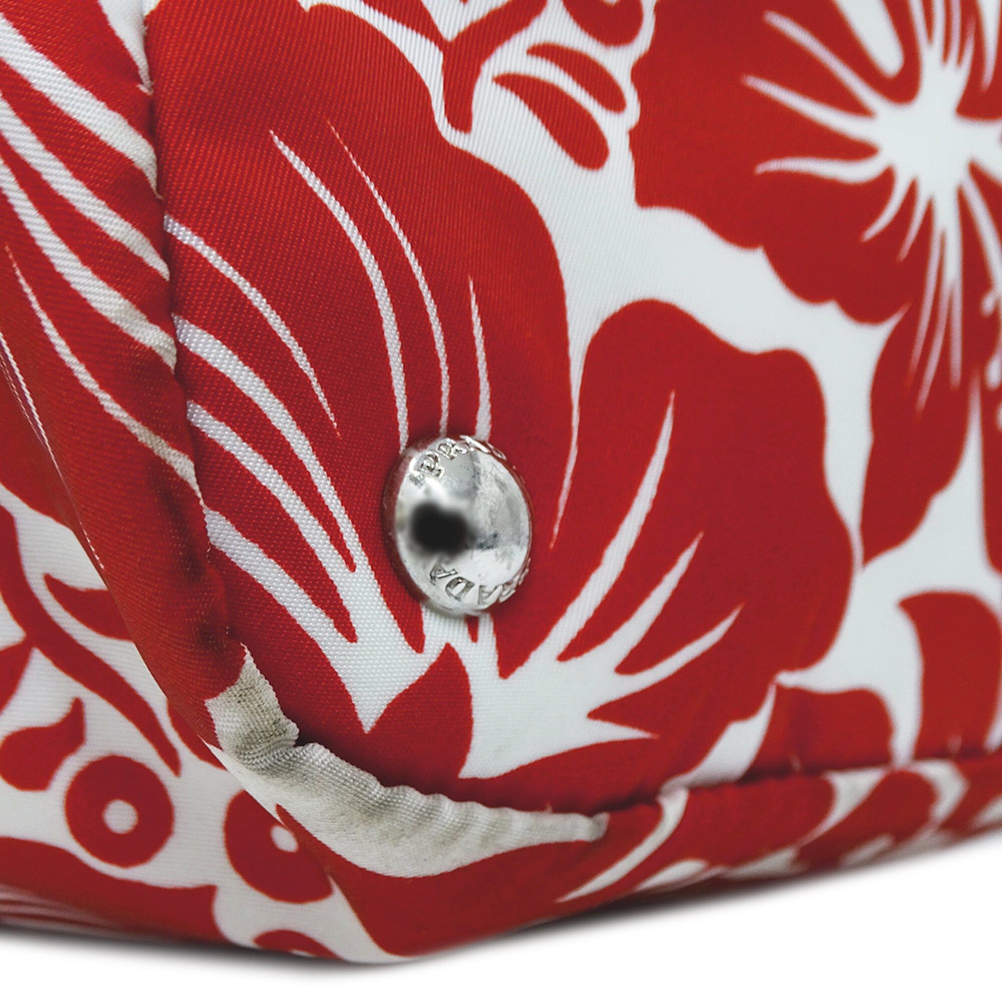 Prada Prada handbag for women, brand name, tote bag, shoulder 2-way, nylon, red, white. Size ONE SIZE - 13 Thumbnail