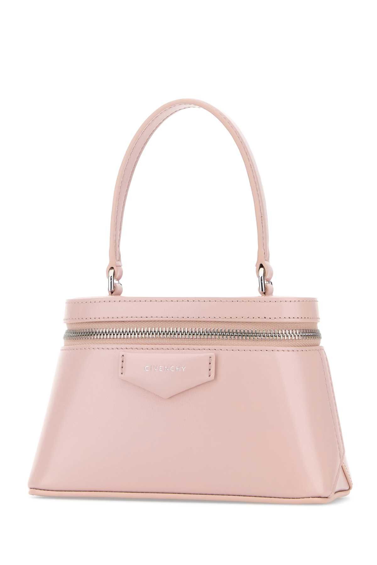 Givenchy Pastel Pink Leather Antigona Handbag Size ONE SIZE - 2 Thumbnail