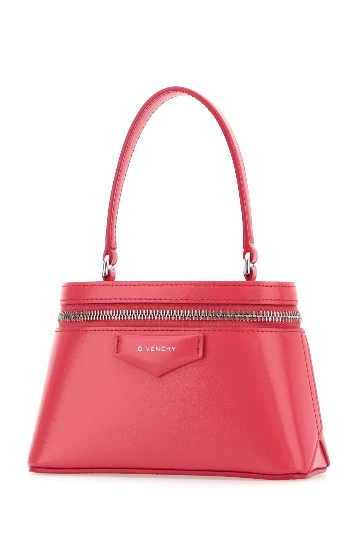 Givenchy Fuchsia Leather Antigona Handbag Size ONE SIZE - 2 Thumbnail