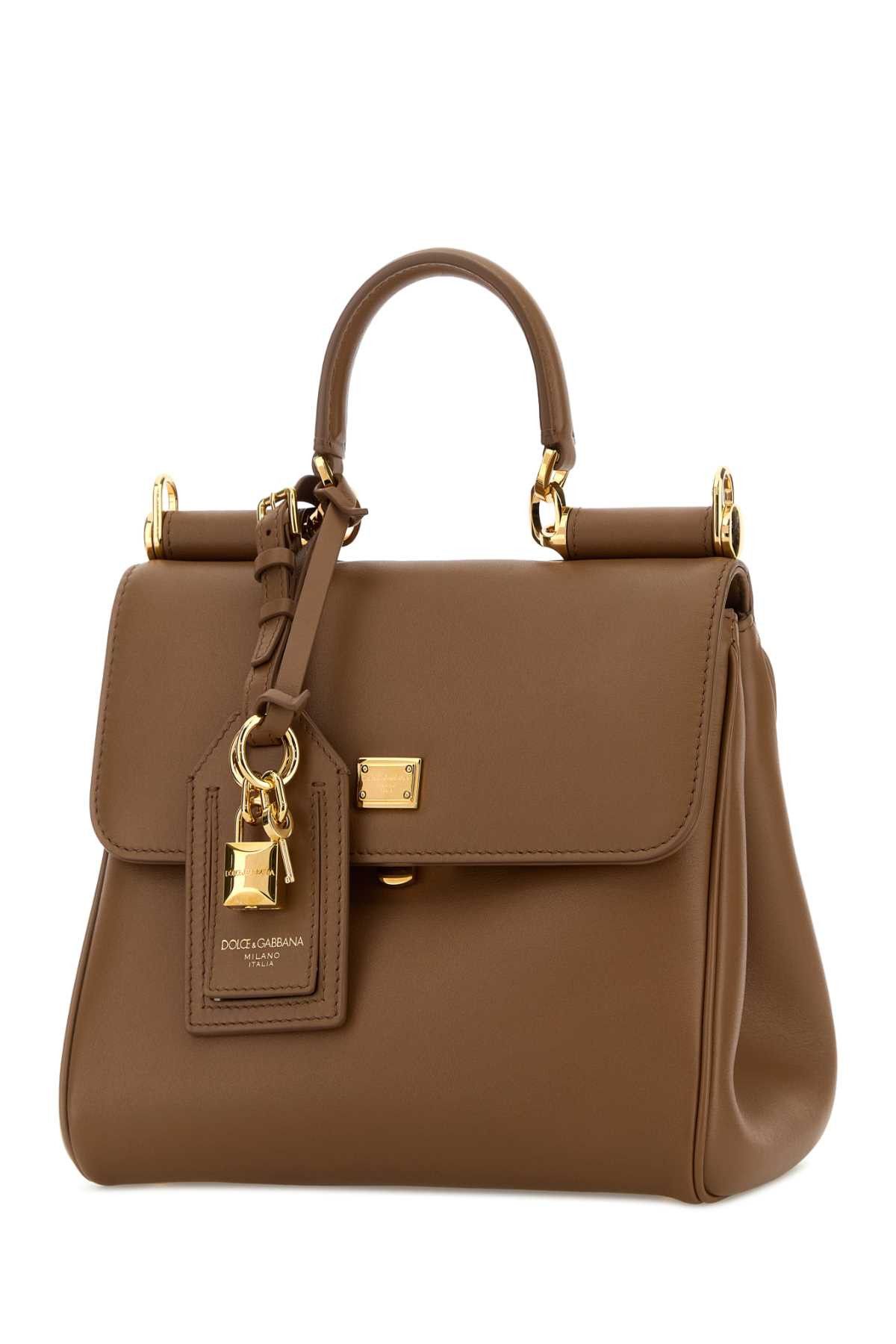 Dolce & Gabbana Biscuit Leather My Sicily Handbag Size ONE SIZE - 2 Thumbnail