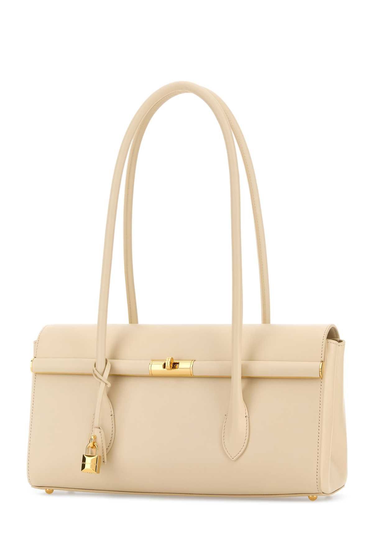 Dolce & Gabbana Ivory Leather Marlene Shoulder Bag Size ONE SIZE - 2 Thumbnail