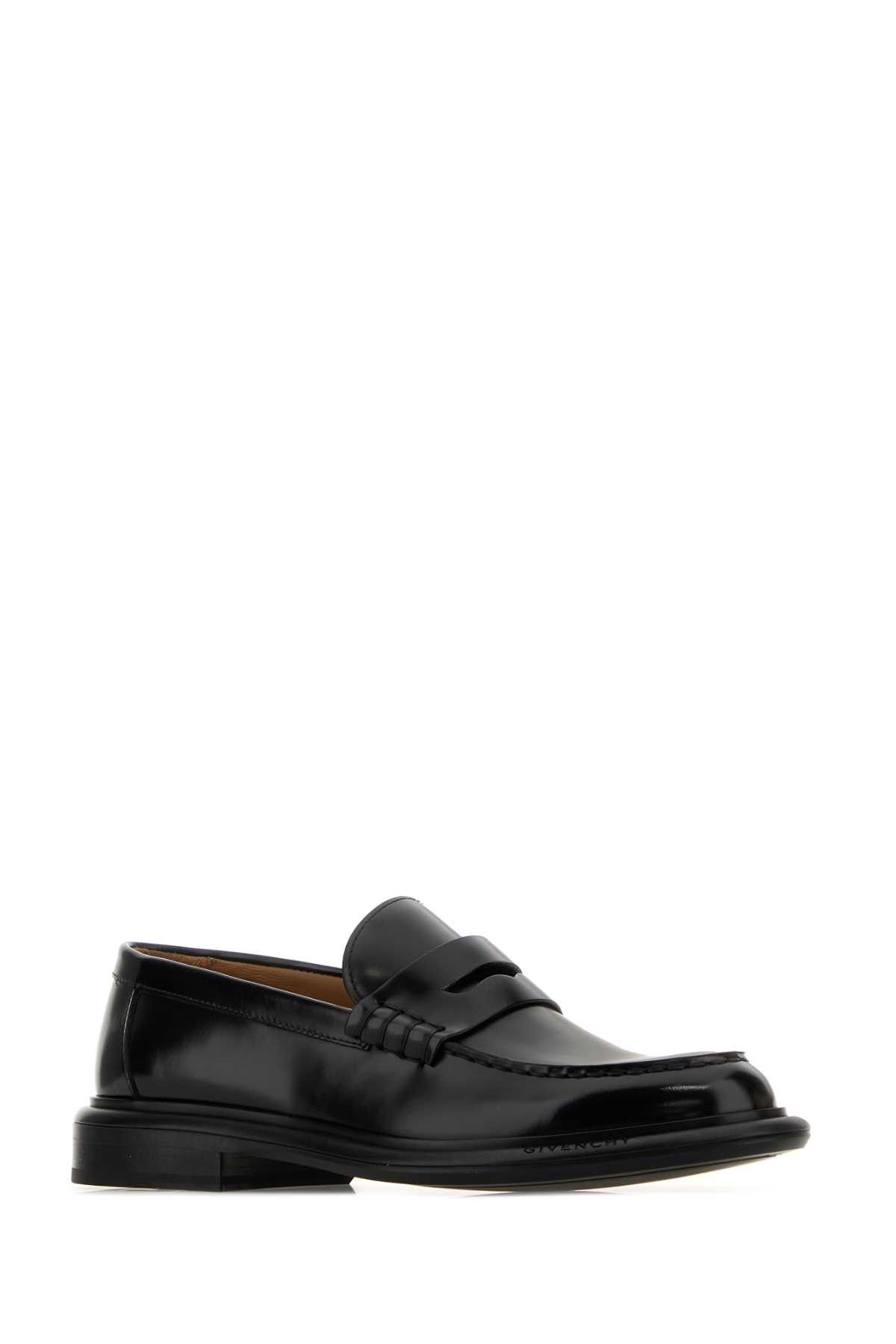Givenchy Black Leather Gent Loafers Size US 10 / IT 40 - 2 Thumbnail