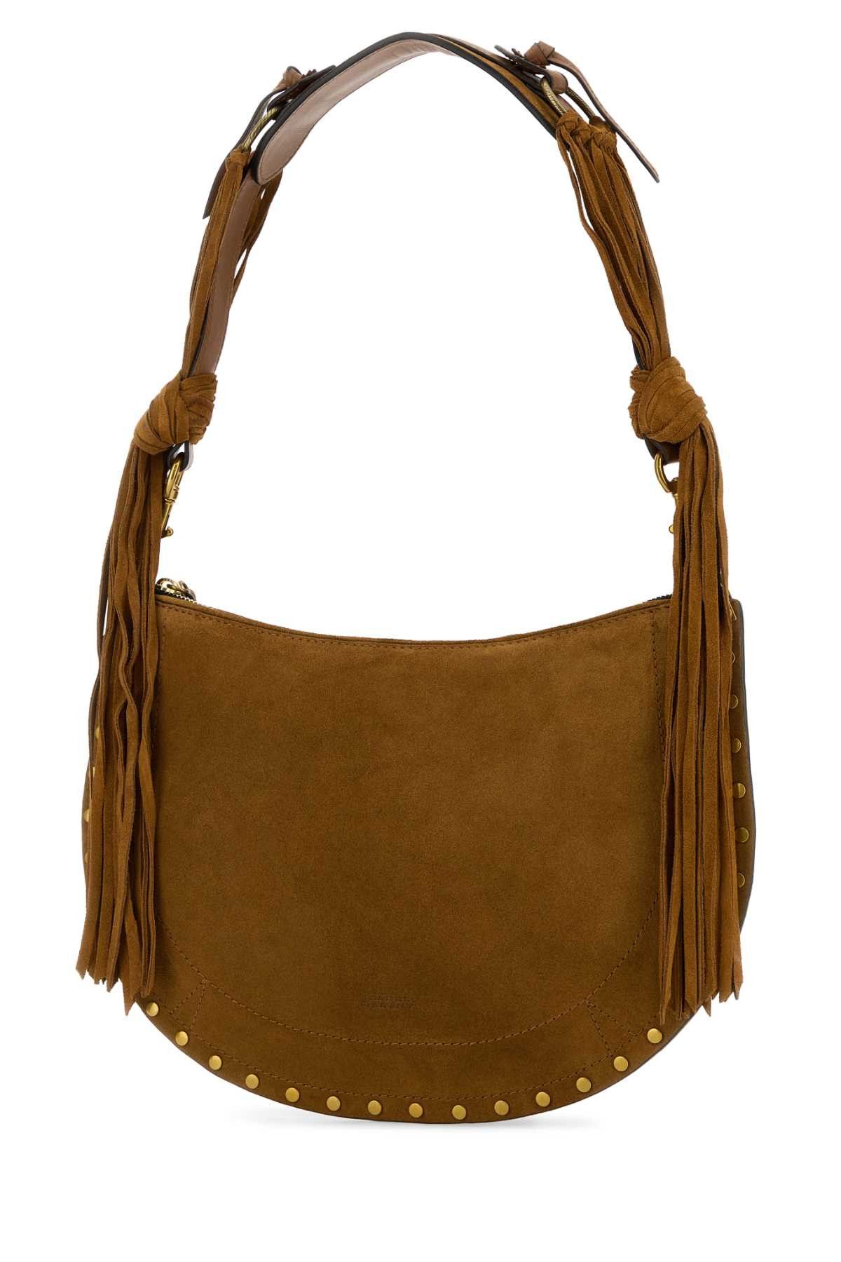 Isabel Marant Camel Suede Oskan Shoulder Bag Size ONE SIZE - 2 Thumbnail