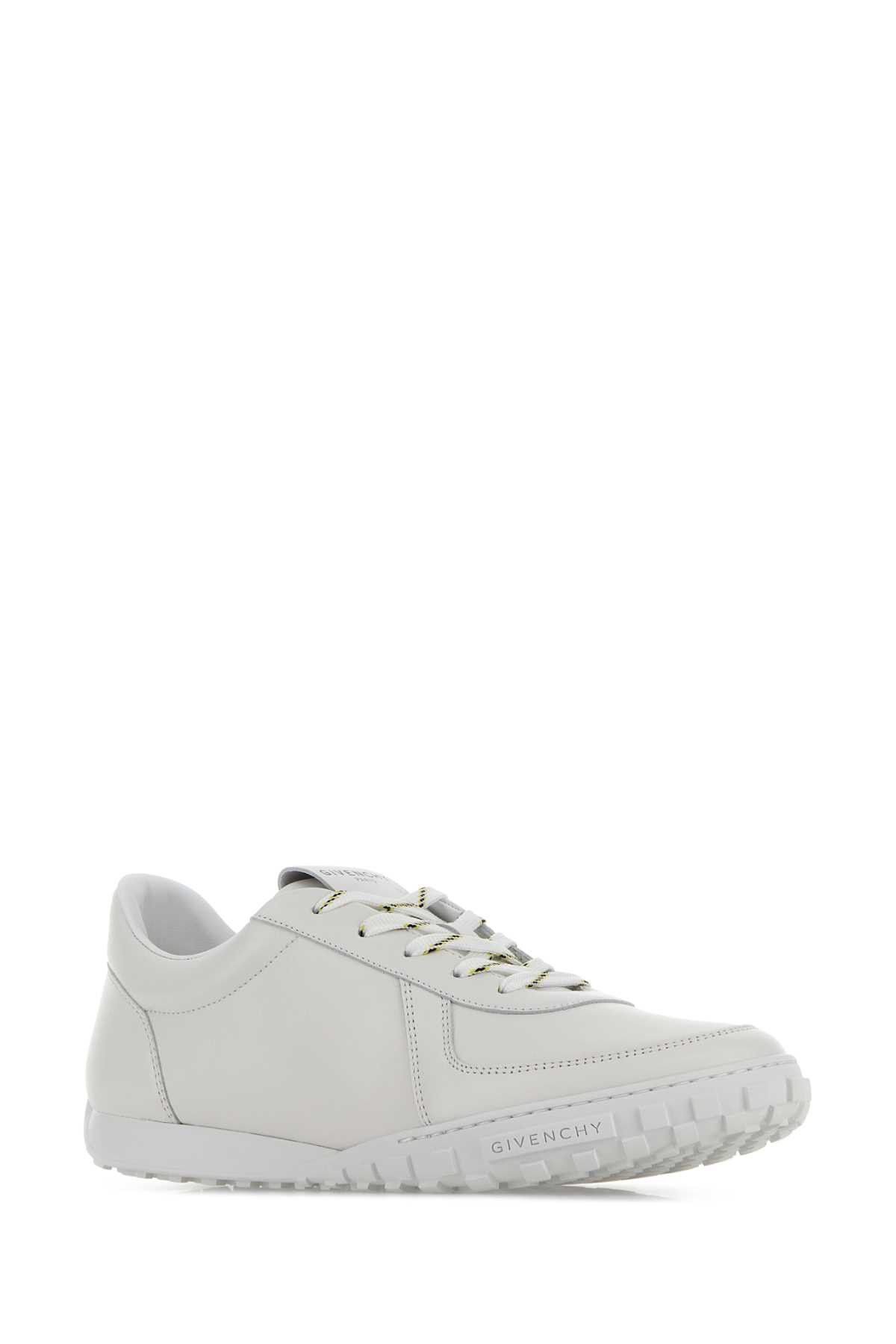 Givenchy White Leather Glide Sneakers Size US 9 / EU 42 - 2 Thumbnail