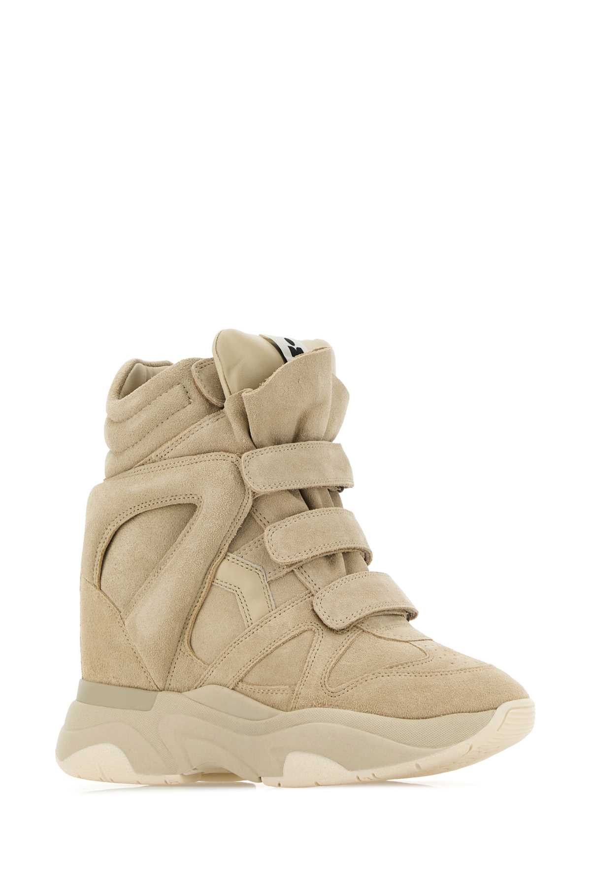 Isabel Marant Beige Suede Balskee Snekaers Size US 8 / IT 38 - 2 Thumbnail