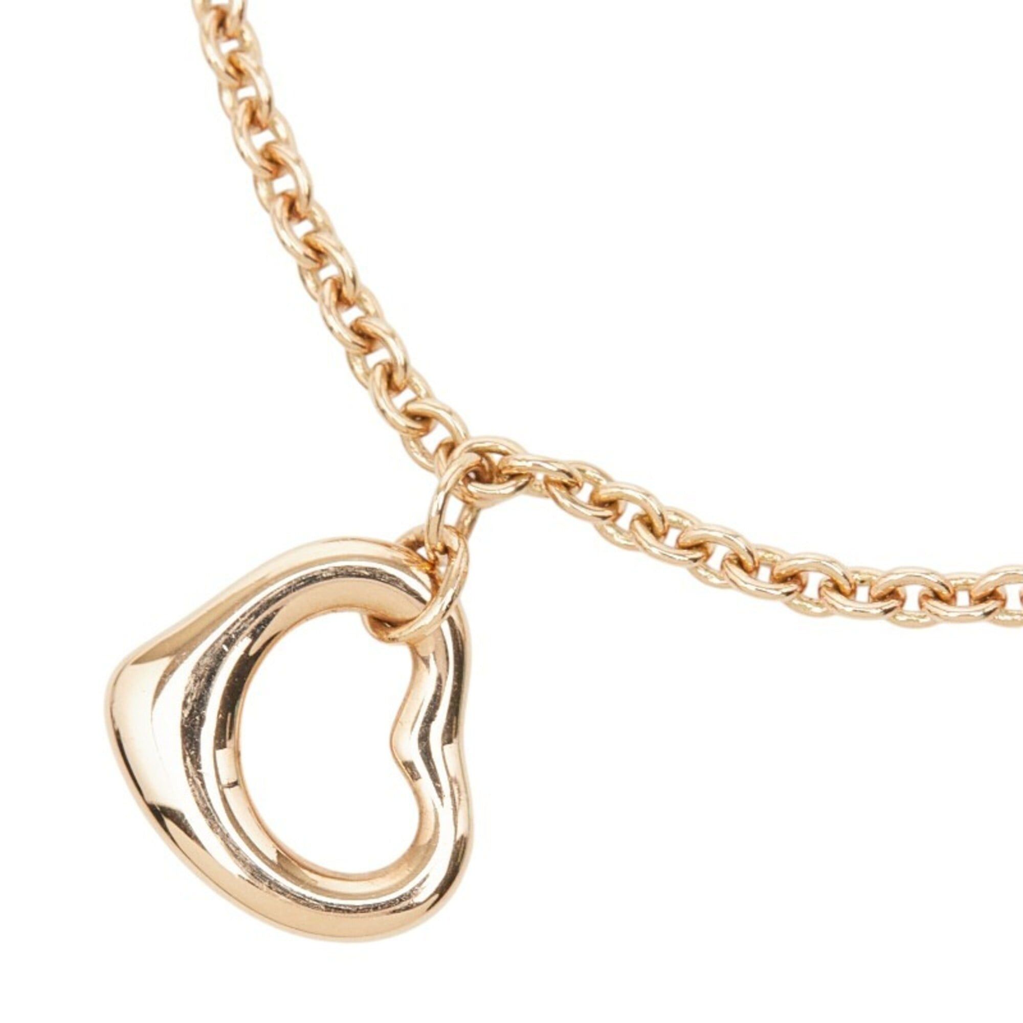 Tiffany & Co. Tiffany & Co. 18K Pink Gold Open Heart Bracelet for Women Size ONE SIZE - 4 Thumbnail