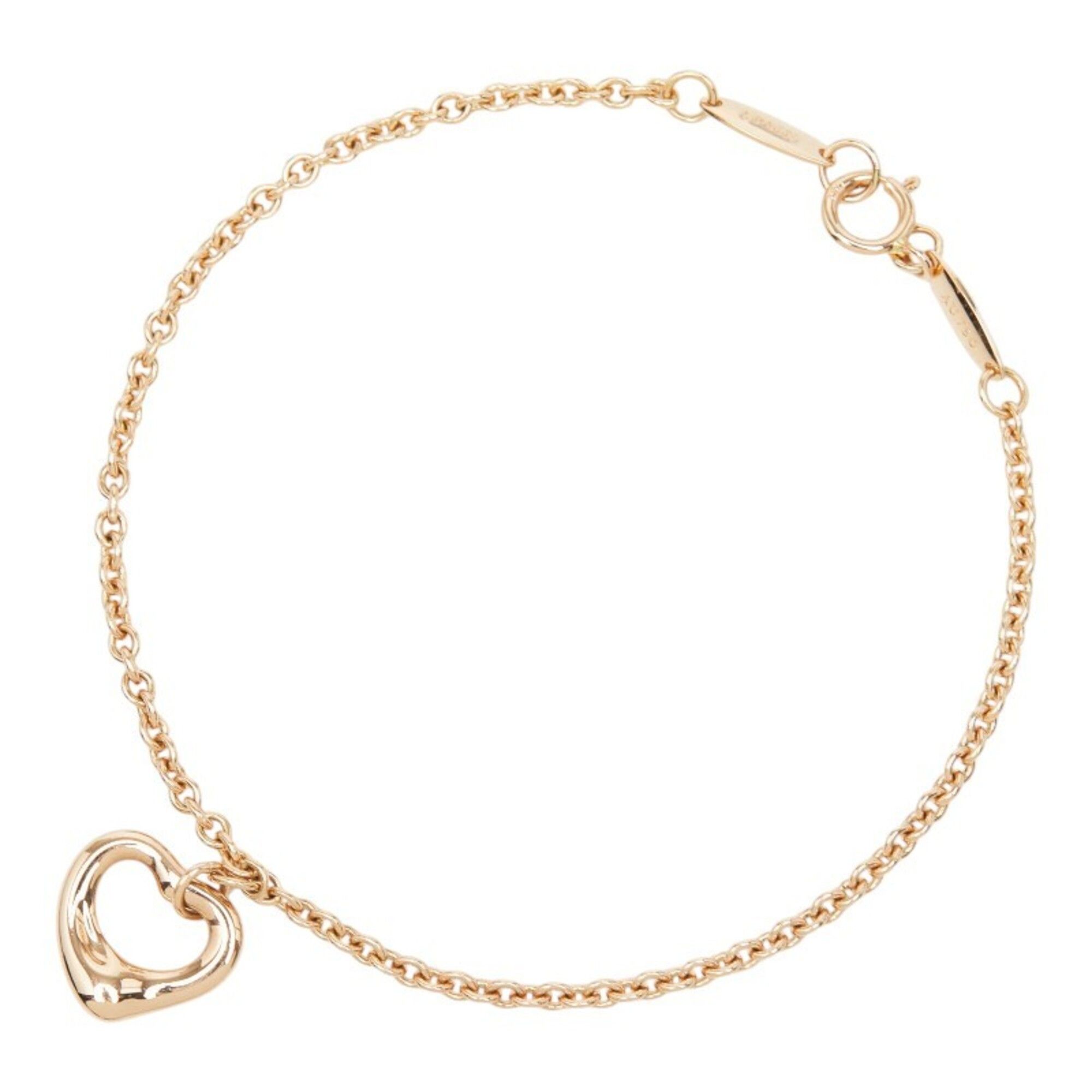 Tiffany & Co. Tiffany & Co. 18K Pink Gold Open Heart Bracelet for Women Size ONE SIZE - 2 Thumbnail