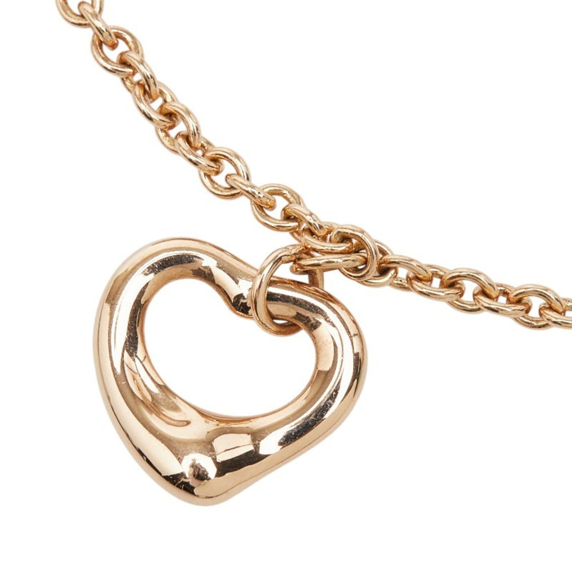 Tiffany & Co. Tiffany & Co. 18K Pink Gold Open Heart Bracelet for Women Size ONE SIZE - 5 Thumbnail