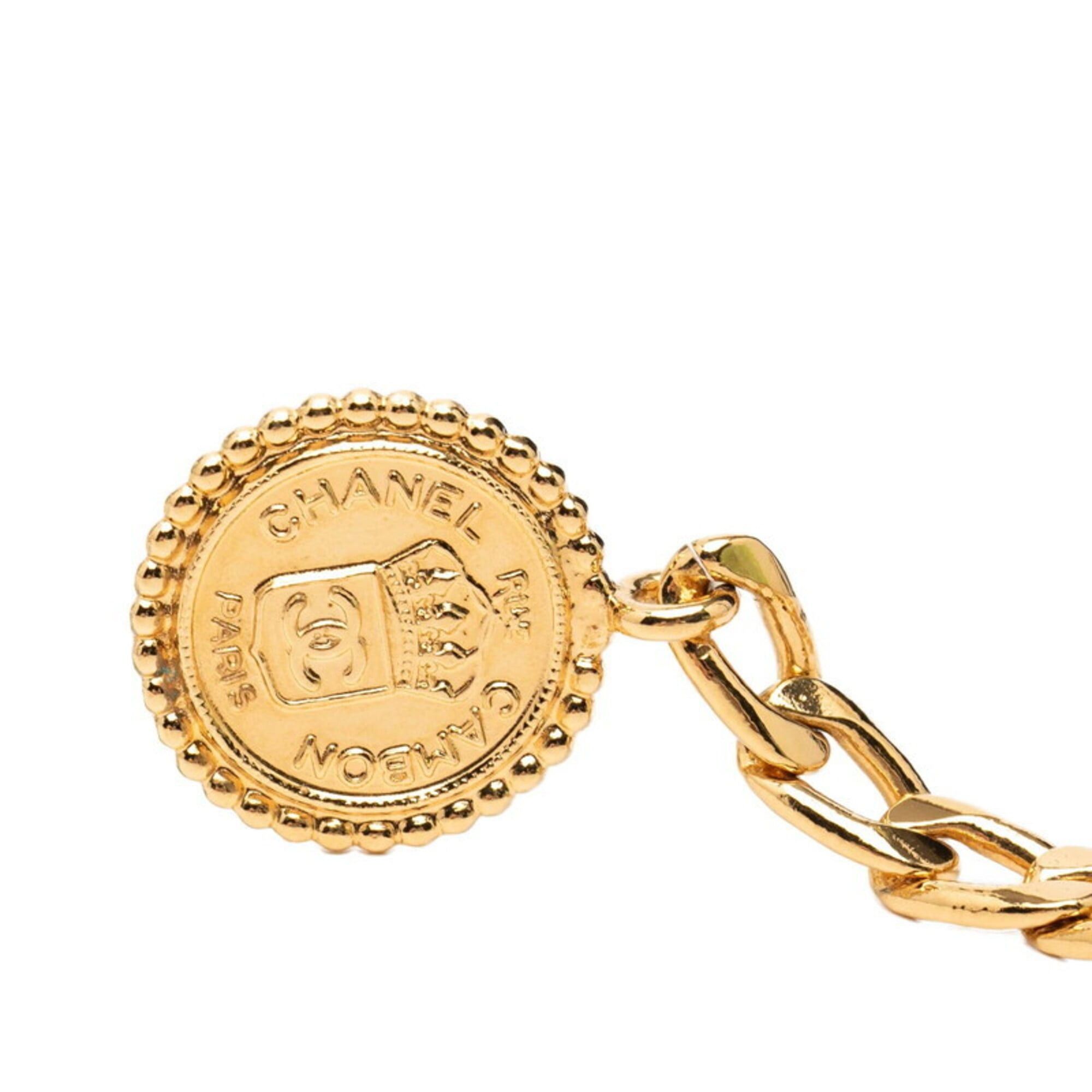 Chanel Chanel Coco Mark RUE CAMBON Chain Belt Gold Plated Women's CHANEL Size ONE SIZE - 2 Thumbnail