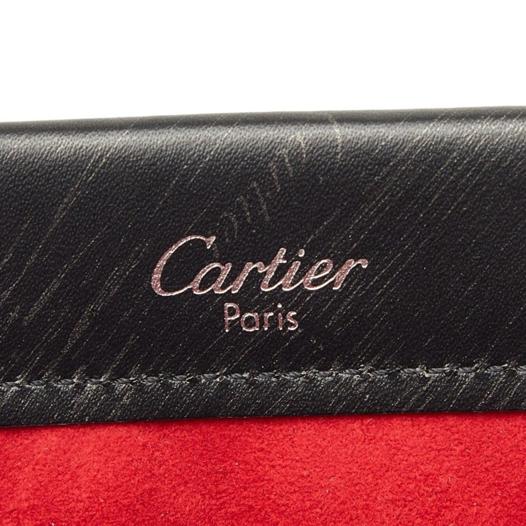 Cartier Cartier Trinity Three-Color Handbag, Black Leather, Women's, CARTIER Size ONE SIZE - 11 Thumbnail
