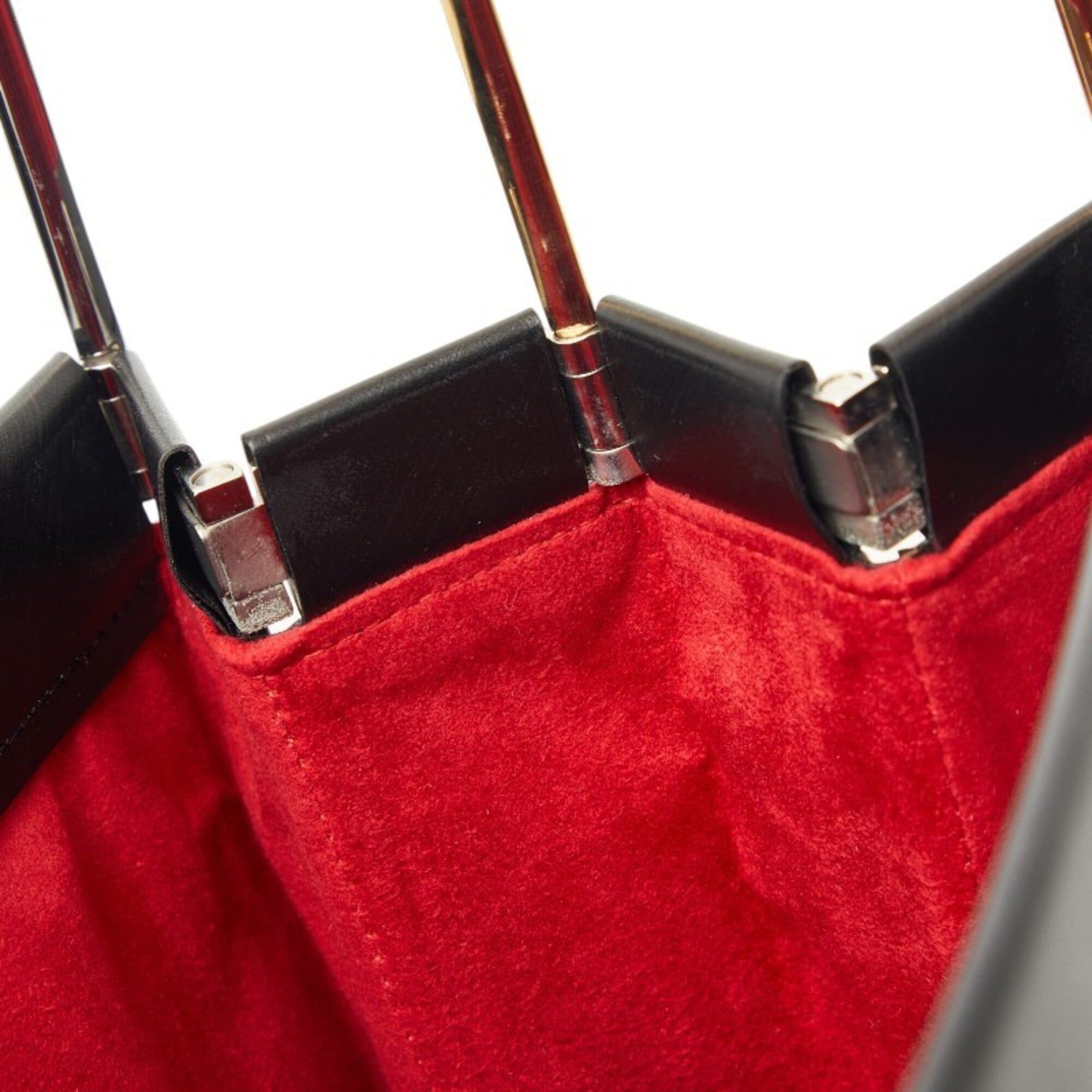 Cartier Cartier Trinity Three-Color Handbag, Black Leather, Women's, CARTIER Size ONE SIZE - 9 Thumbnail