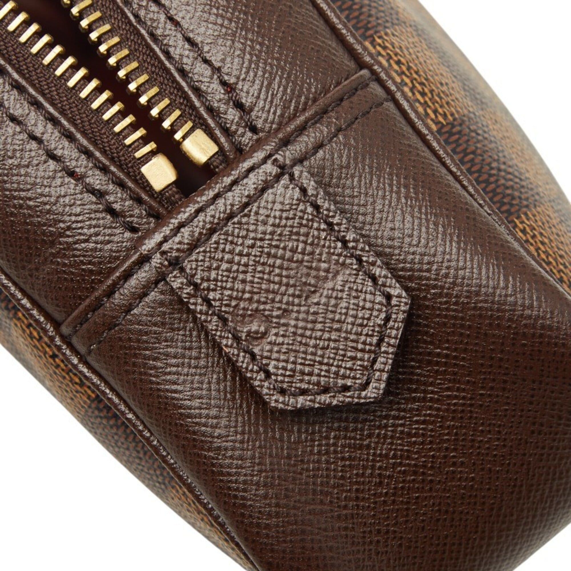 Louis Vuitton Louis Vuitton Damier Trousse Toilette 25 Cosmetic Pouch, Brown, N47623, Women's, LOUIS VUITTON Size ONE SIZE - 8 Thumbnail