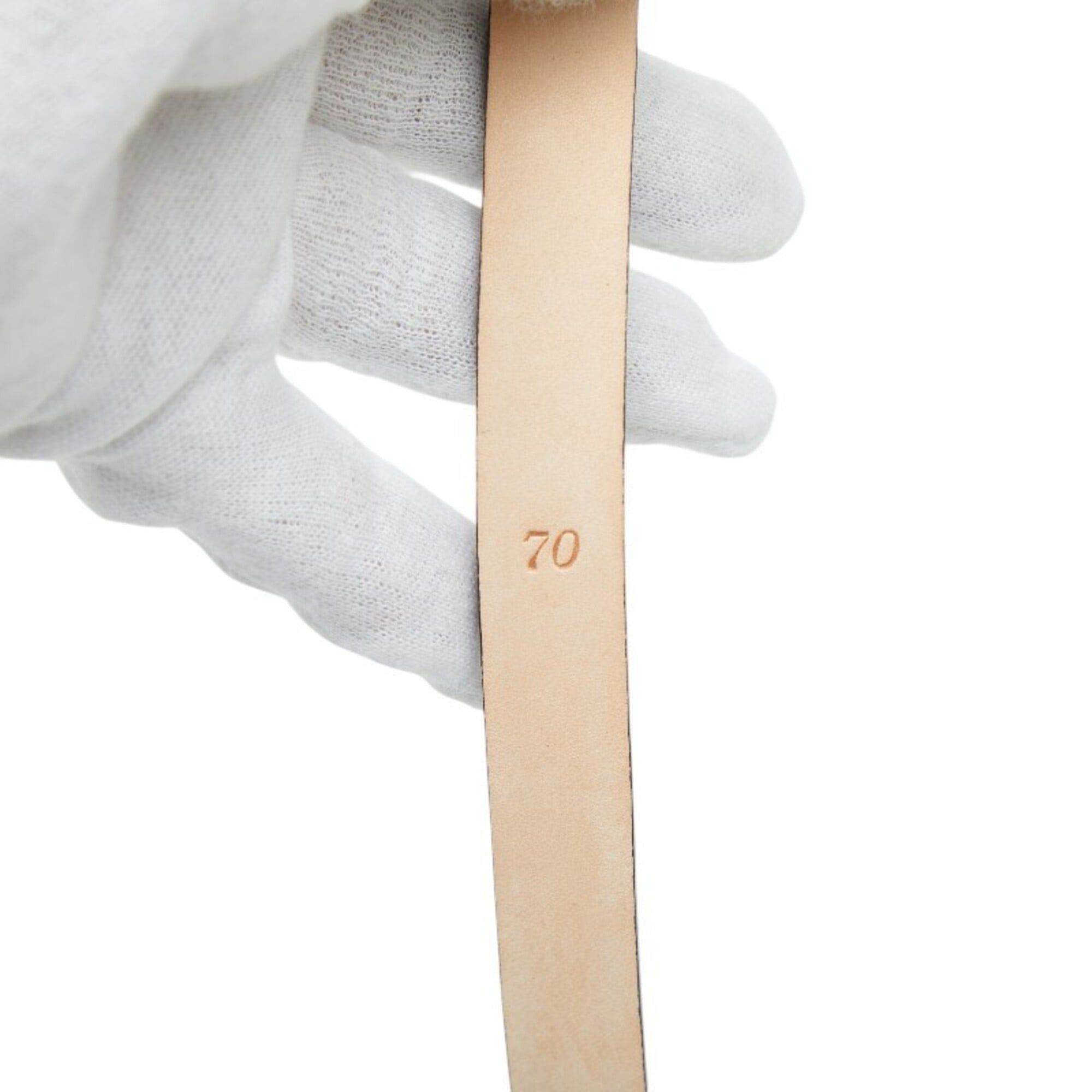 Louis Vuitton Louis Vuitton Monogram Belt, Size 70, Brown Leather, Women's. Size ONE SIZE - 7 Thumbnail