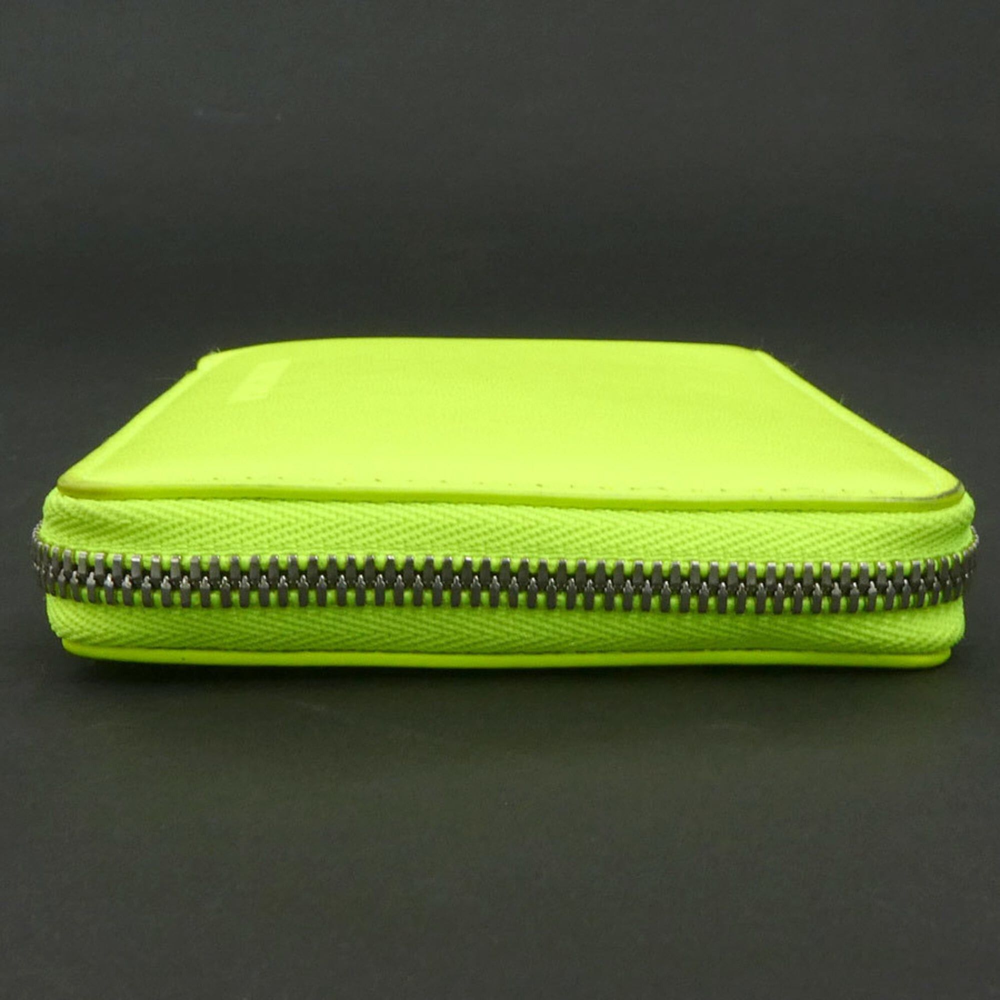 Balenciaga Balenciaga Bi-fold Wallet Leather Neon Yellow Men's Women's 659224 r11142a Size ONE SIZE - 5 Thumbnail