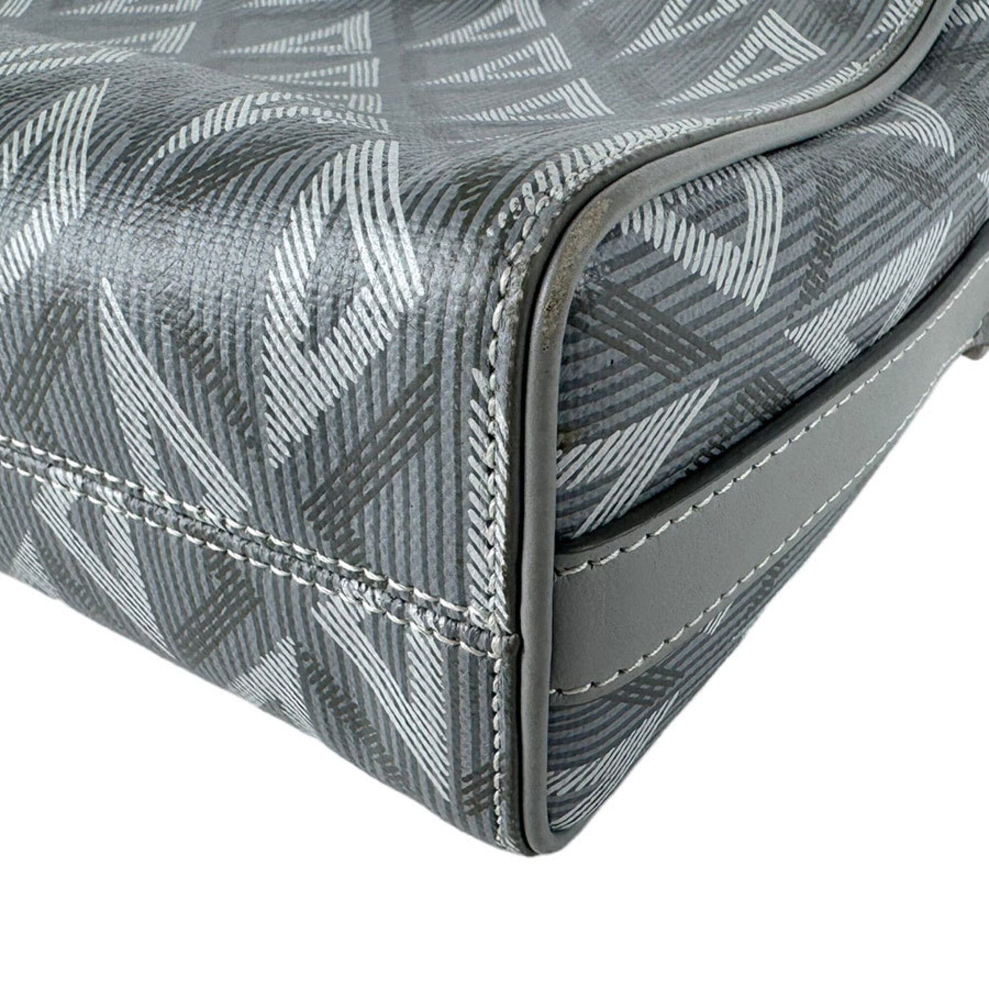 Dior Christian Dior Dior crossbody shoulder bag, leather, gray and silver, men's, z9270 Size ONE SIZE - 9 Thumbnail