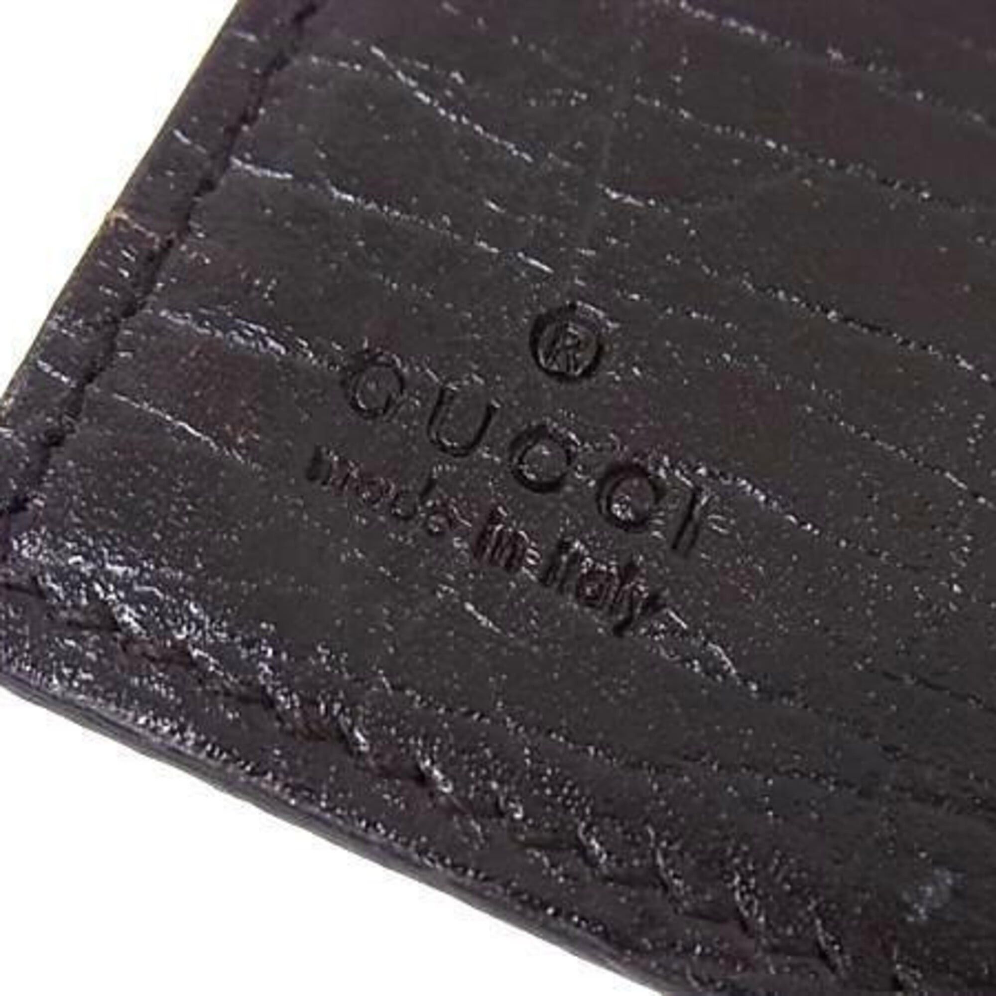 Gucci GUCCI GG Supreme notebook cover, 115240, beige/brown leather, men's/women's, 6-ring binder. Size ONE SIZE - 4 Thumbnail