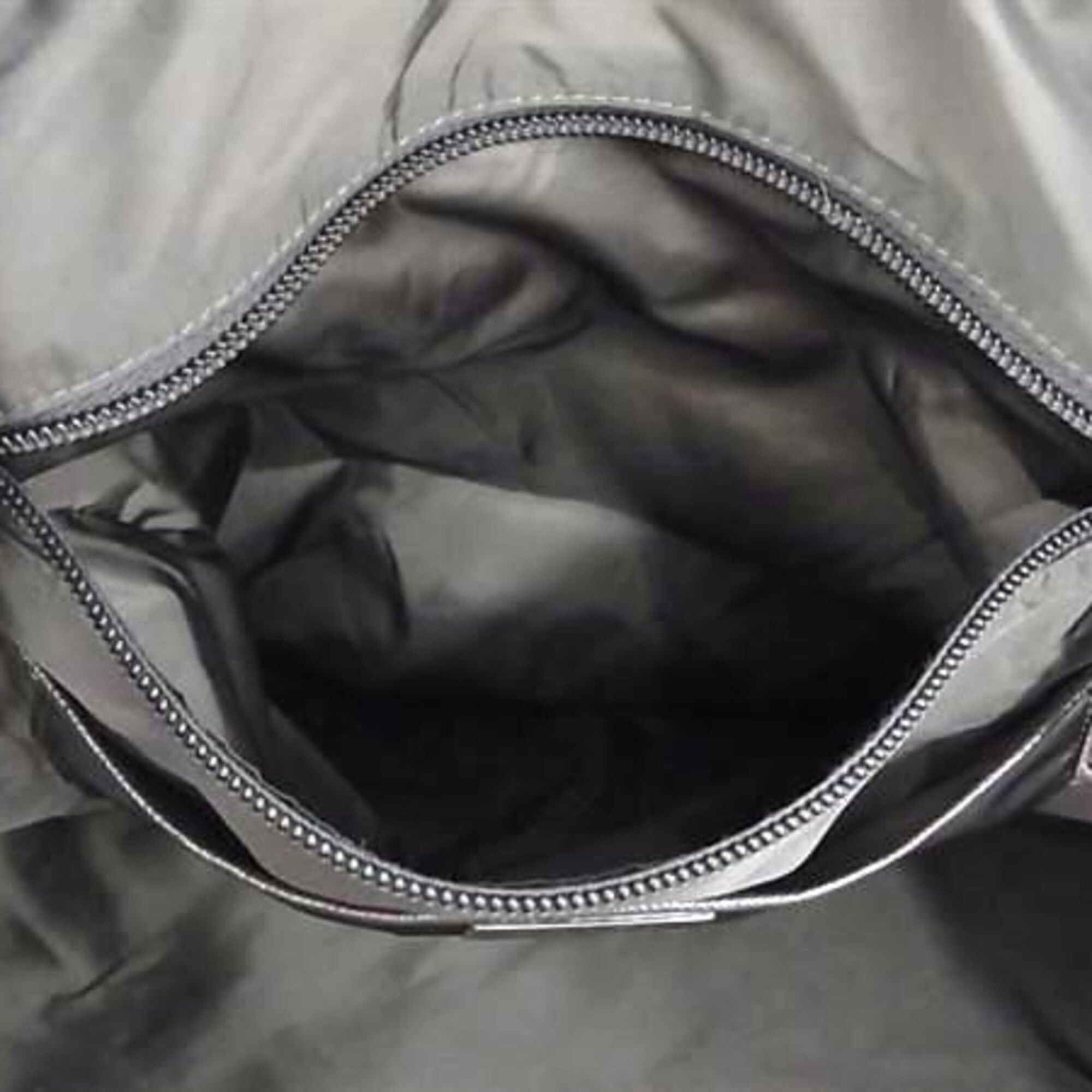Prada PRADA Triangle Shoulder Bag 1BG189 Green x Brown Tessuto Nylon Men's Women's Check Size ONE SIZE - 8 Thumbnail
