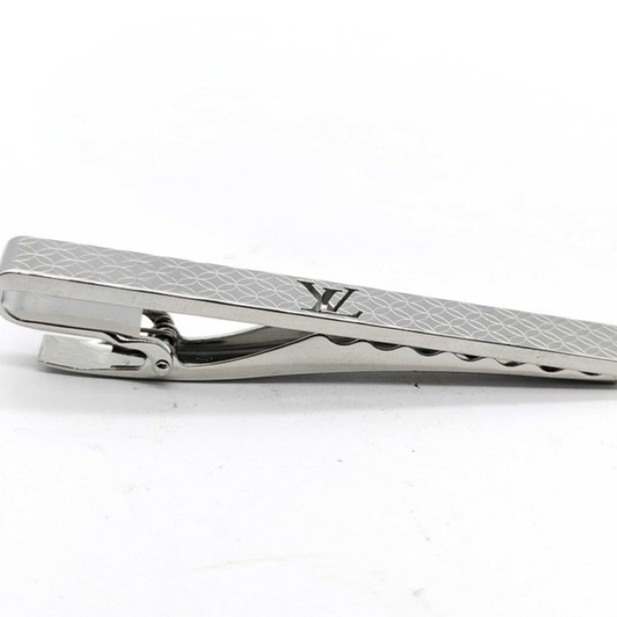 Louis Vuitton Louis Vuitton Tie Clip, Cravat Champs-Élysées, M65042, Silver Metal, Men's Size ONE SIZE - 2 Thumbnail