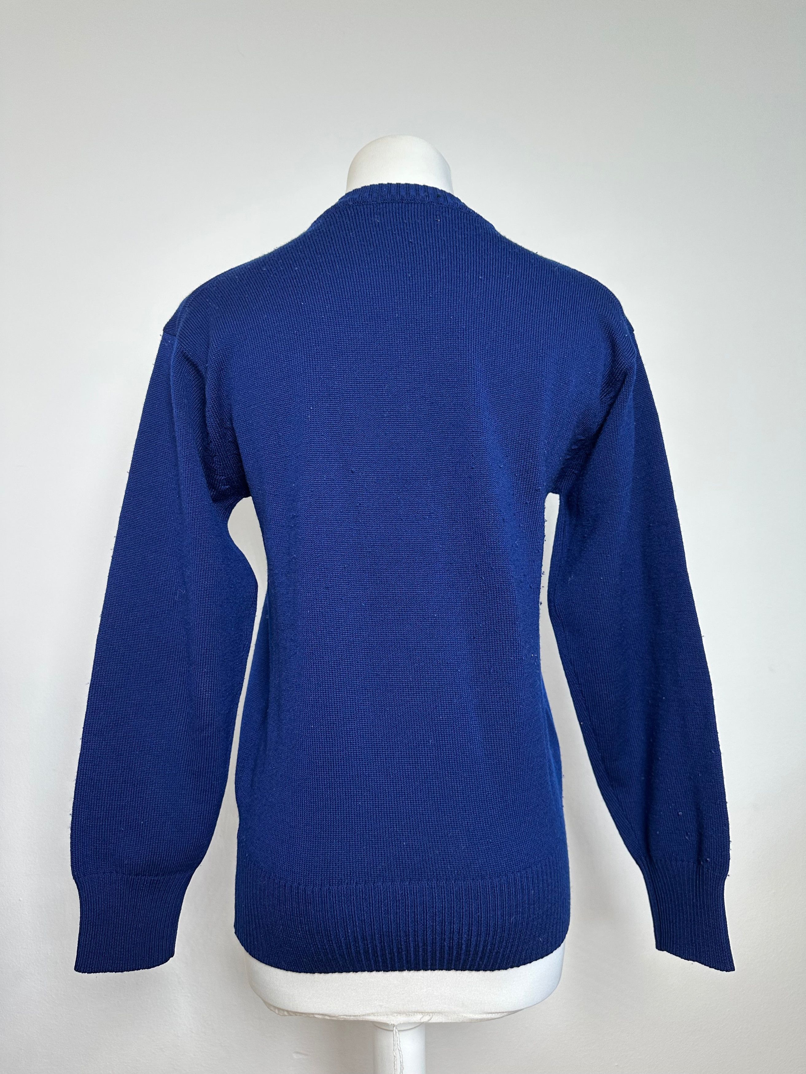 Other Vintage Yves Saint Laurent Wool Crewneck Sweater M Size S / US 4 / IT 40 - 2 Thumbnail