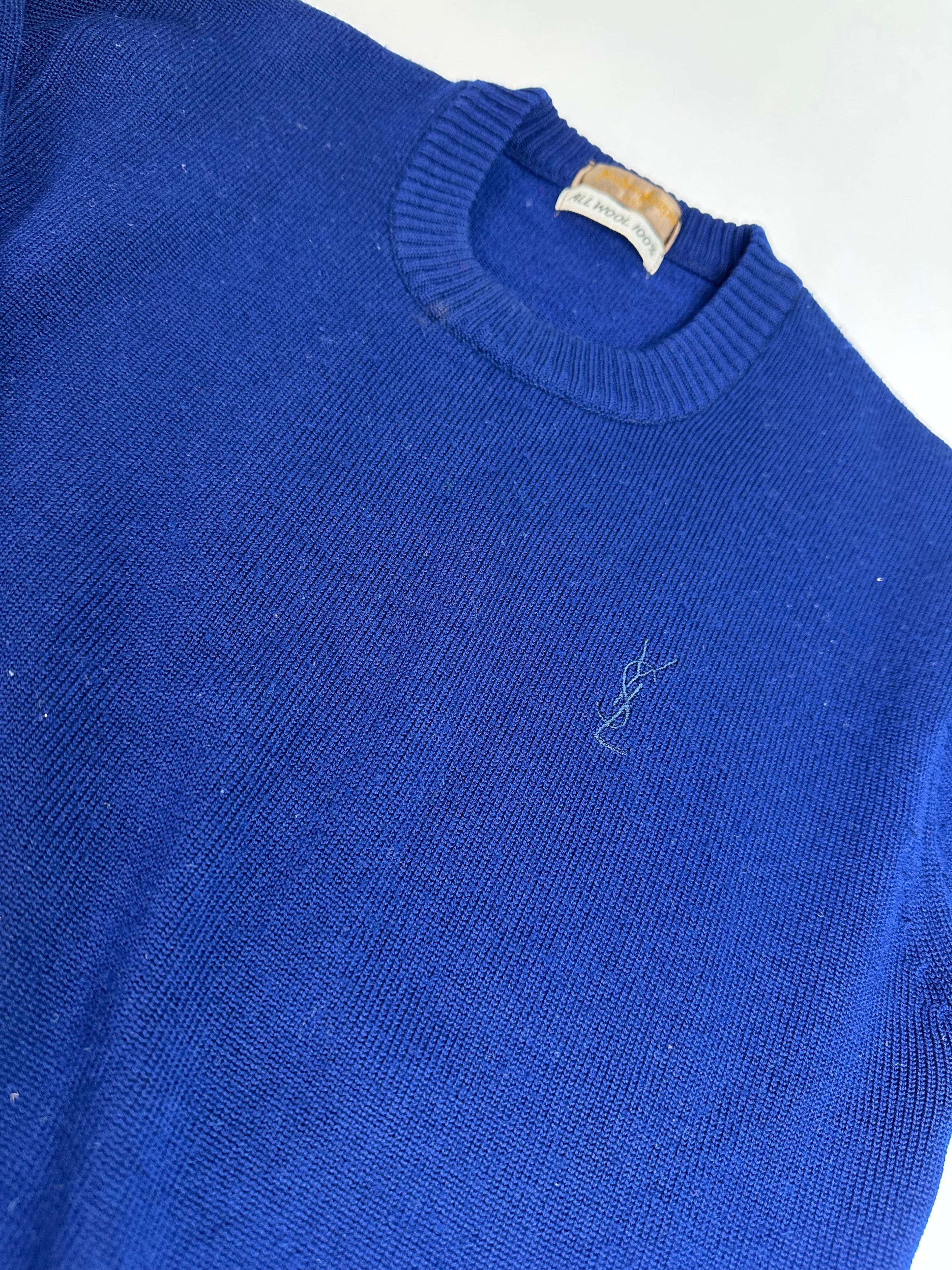 Other Vintage Yves Saint Laurent Wool Crewneck Sweater M Size S / US 4 / IT 40 - 6 Thumbnail