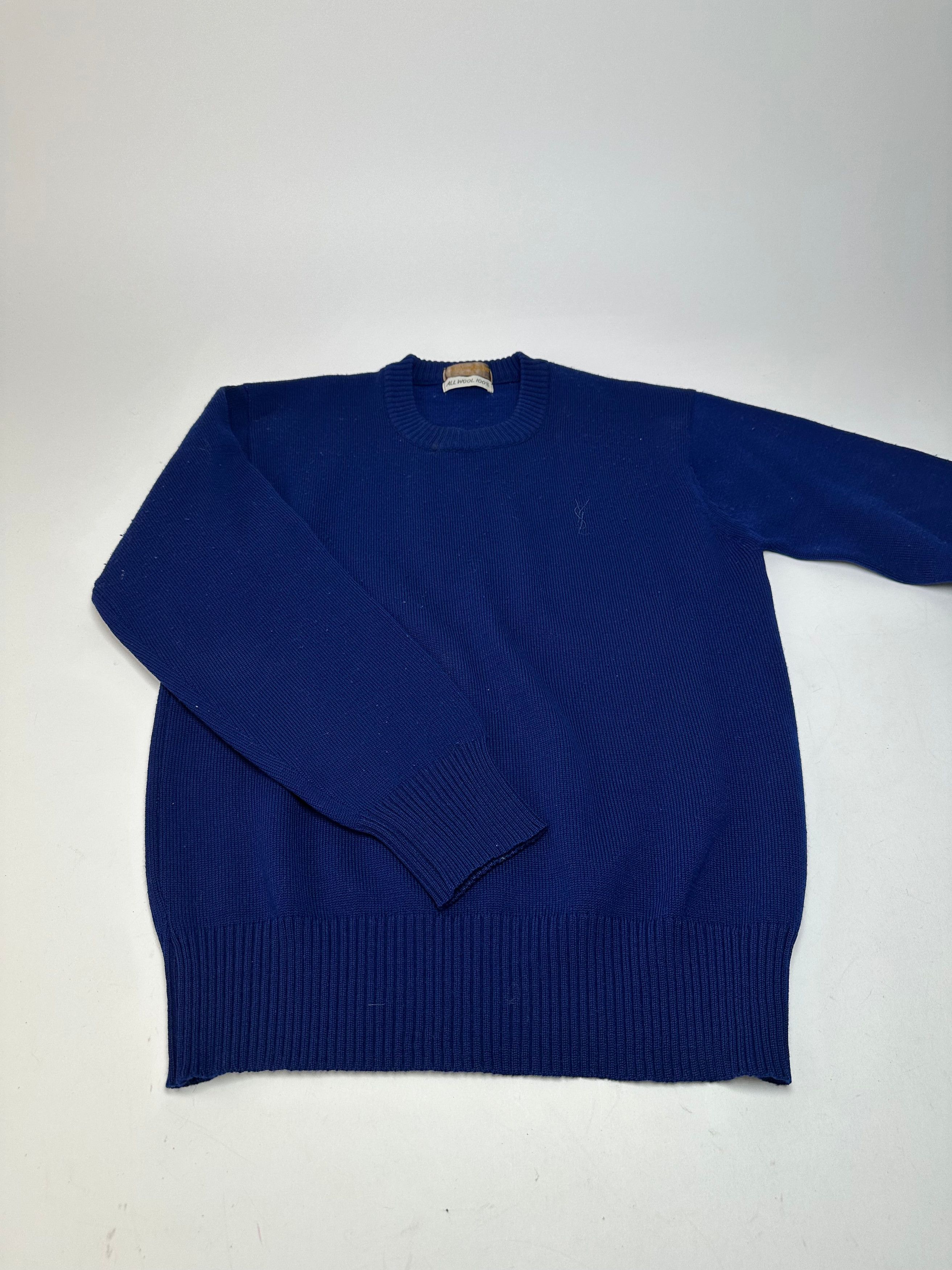 Other Vintage Yves Saint Laurent Wool Crewneck Sweater M Size S / US 4 / IT 40 - 5 Thumbnail