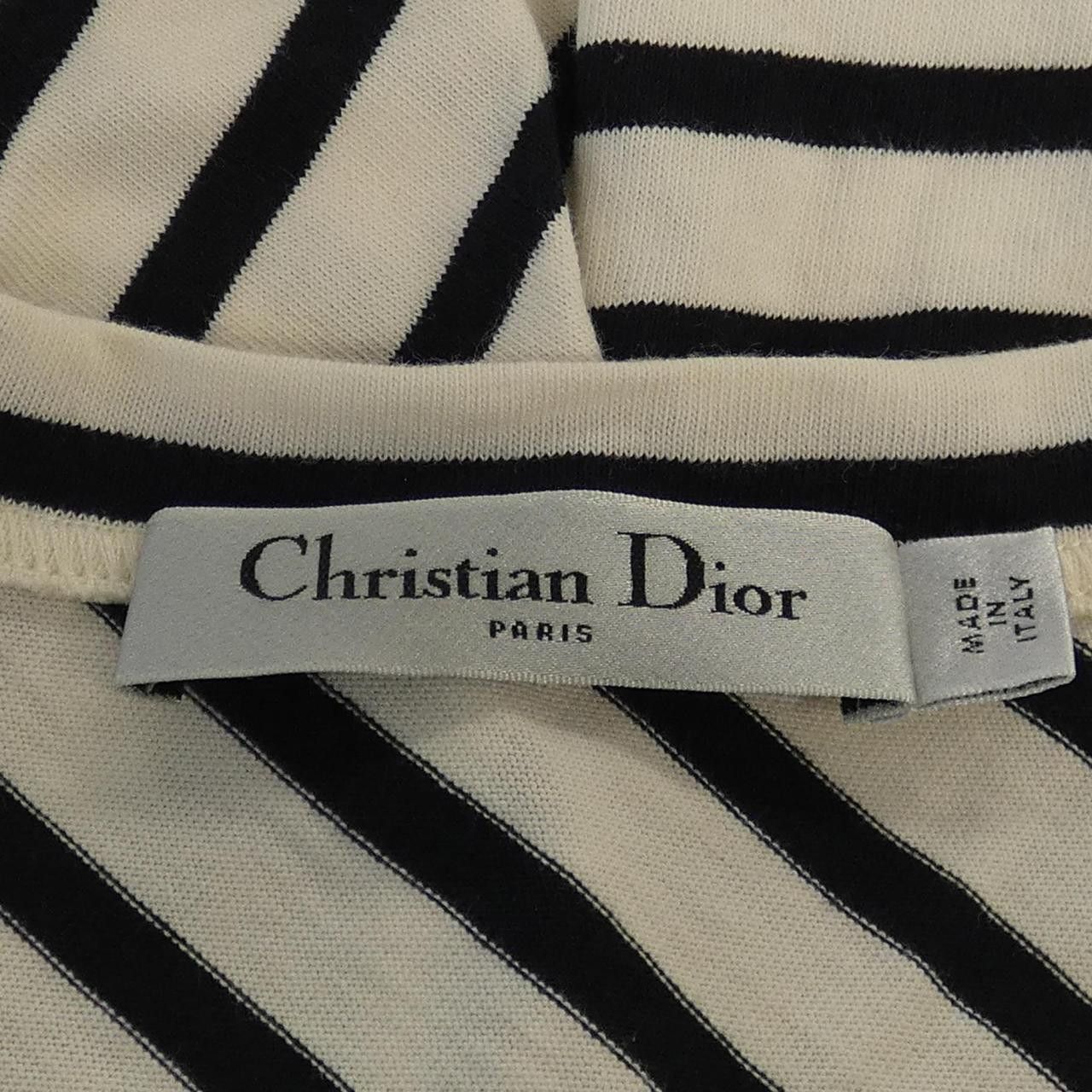 Dior Dior Christian Dior D STRIPES Cotton Top Textile Tops 543T15A4235 DUTY FREE for USA Size ONE SIZE - 4 Thumbnail
