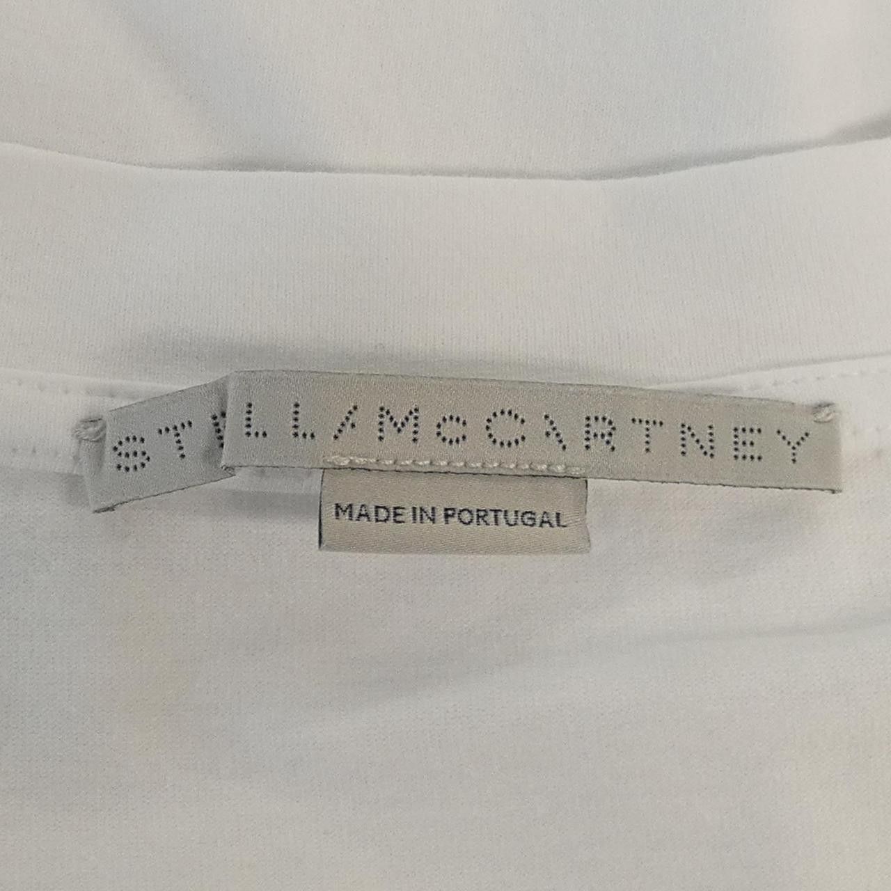 Stella McCartney Stella Mccartney Stella McCartney Cotton T Shirt Textile T-Shirts 6J0158 3SPZ20 DUTY FREE for USA Size ONE SIZE - 4 Thumbnail