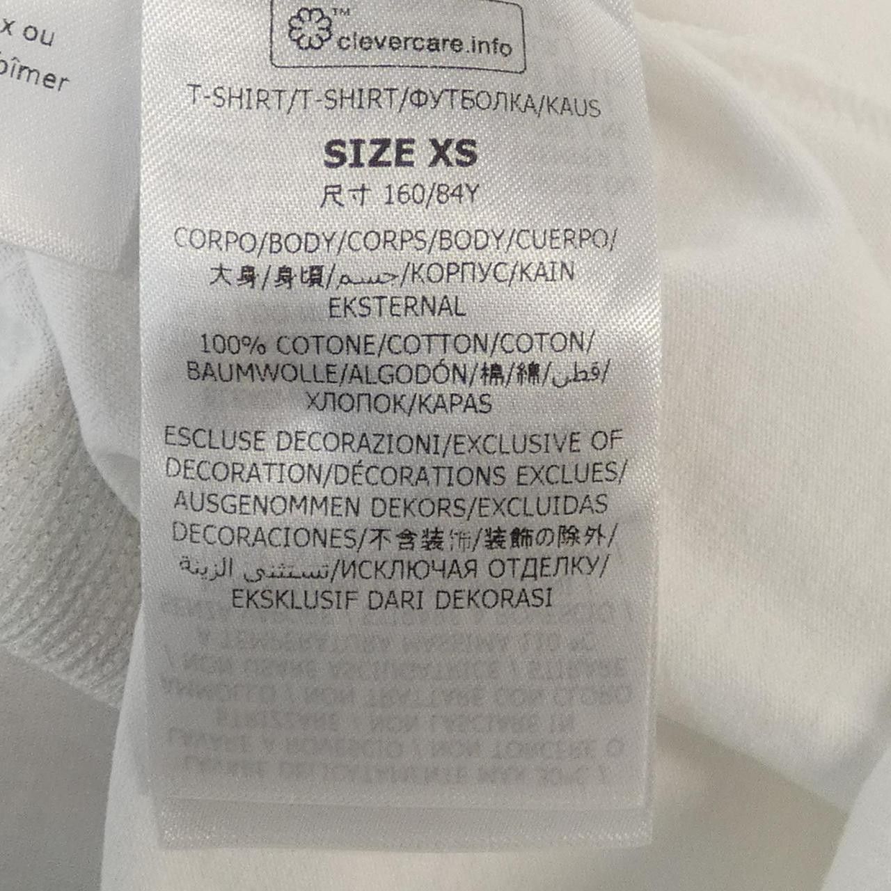 Stella McCartney Stella Mccartney Stella McCartney Cotton T Shirt Textile T-Shirts 6J0158 3SPZ20 DUTY FREE for USA Size ONE SIZE - 3 Thumbnail
