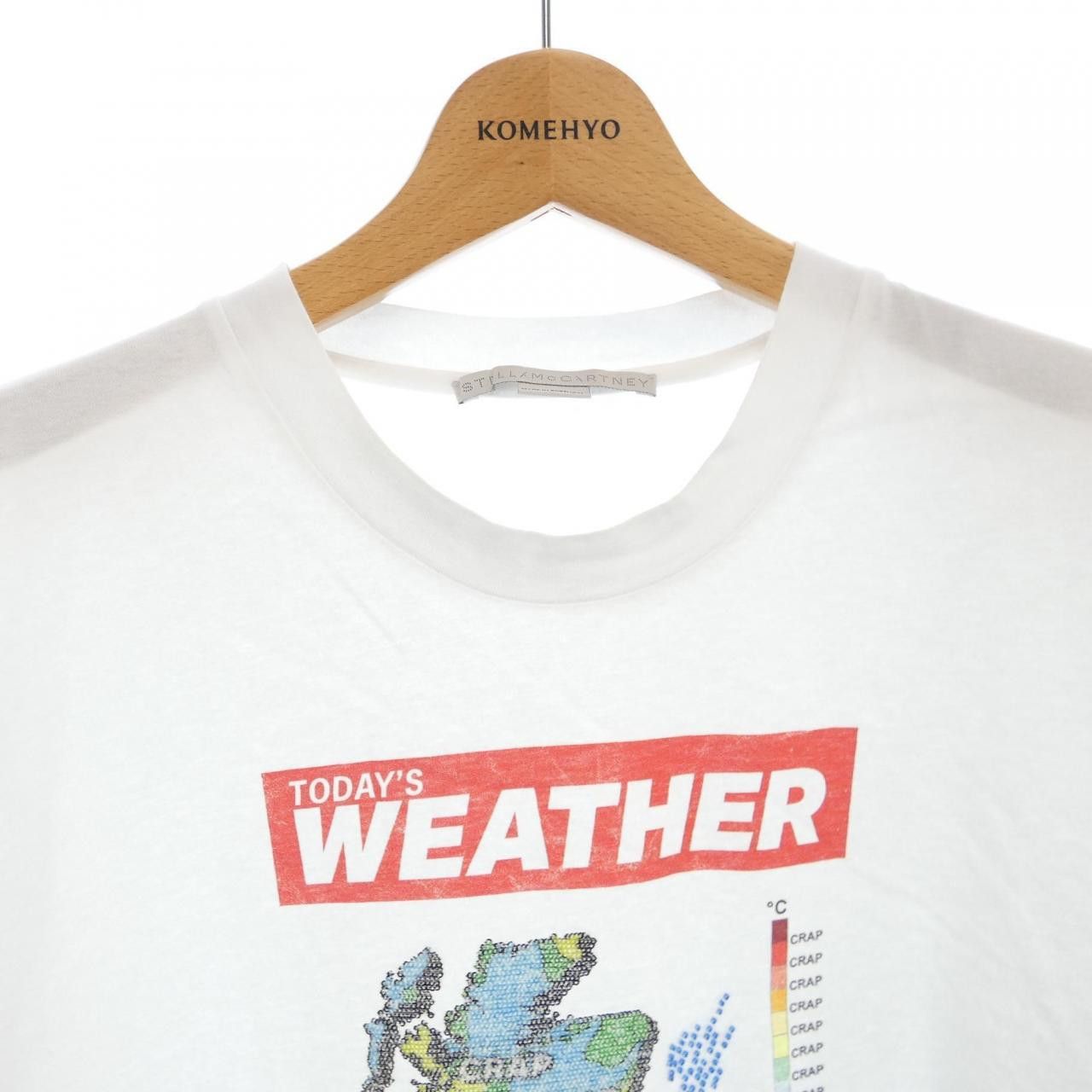 Stella McCartney Stella Mccartney Stella McCartney Cotton T Shirt Textile T-Shirts 6J0158 3SPZ20 DUTY FREE for USA Size ONE SIZE - 5 Thumbnail