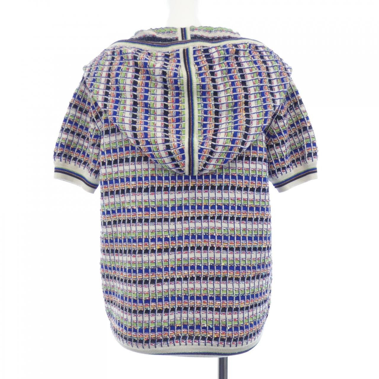 Chanel Chanel Chanel Knit Top Textile Tops P56619K07396 DUTY FREE for USA Size ONE SIZE - 2 Thumbnail