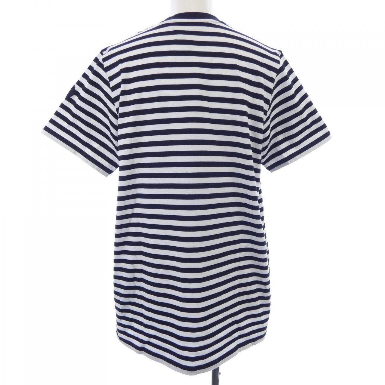 Moncler Moncler Moncler Stripe Cotton T Shirt Textile T-Shirts I10918C00037 DUTY FREE for USA Size ONE SIZE - 2 Thumbnail