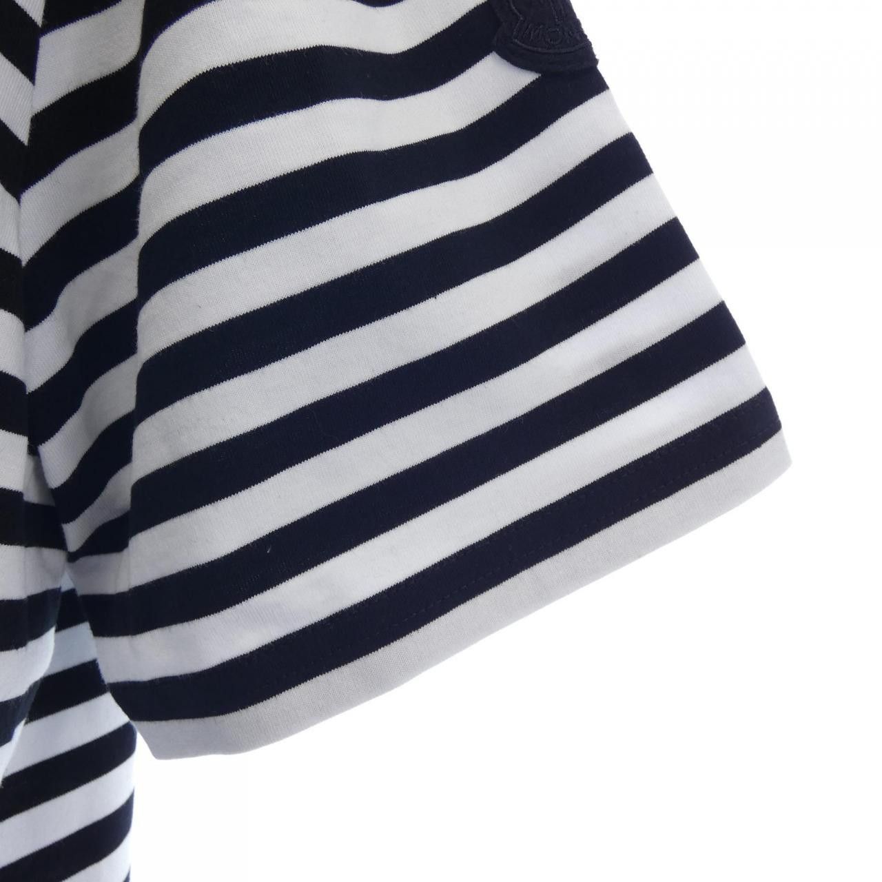 Moncler Moncler Moncler Stripe Cotton T Shirt Textile T-Shirts I10918C00037 DUTY FREE for USA Size ONE SIZE - 6 Thumbnail