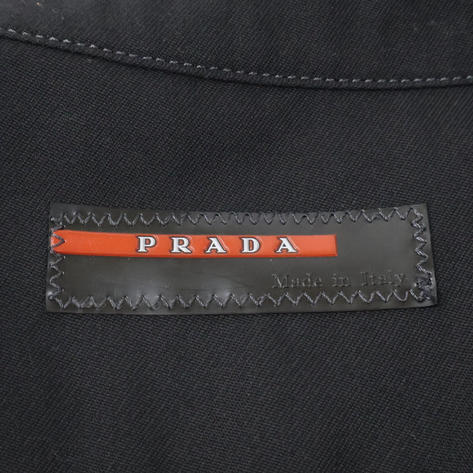 Prada Prada Prada Sport Virgin Wool Work Jacket Textile Outerwear DUTY FREE for USA Size ONE SIZE - 4 Thumbnail