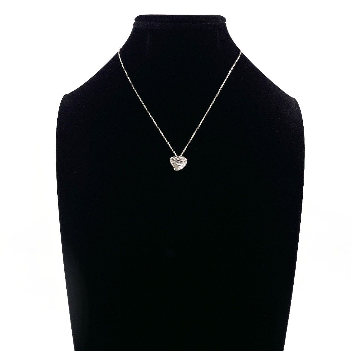 Tiffany & Co. Tiffany & Co. Tiffany & Co. Elsa Peretti Curved Heart Silver Necklace Precious Metal Necklace DUTY FREE for USA Size ONE SIZE - 8 Thumbnail