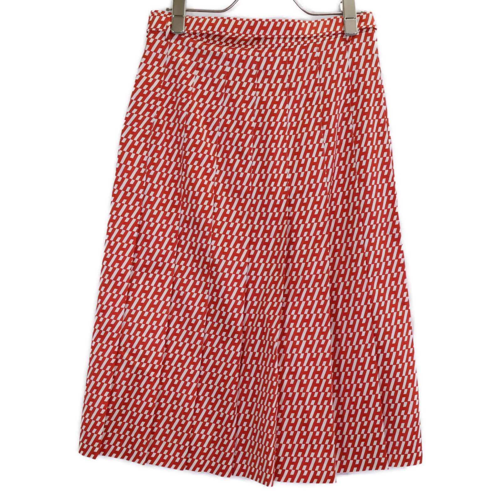 Hermes Hermes Hermes RE EDITION1973 Wool Silk Skirt Textile Skirts DUTY FREE for USA Size ONE SIZE - 2 Thumbnail