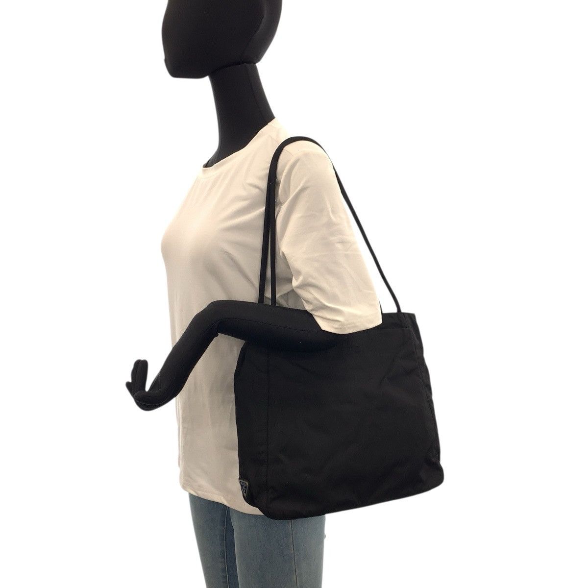 Prada Prada Prada Tessuto Nylon Shoulder Tote Bag Textile Shoulder Bag DUTY FREE for USA Size ONE SIZE - 7 Thumbnail