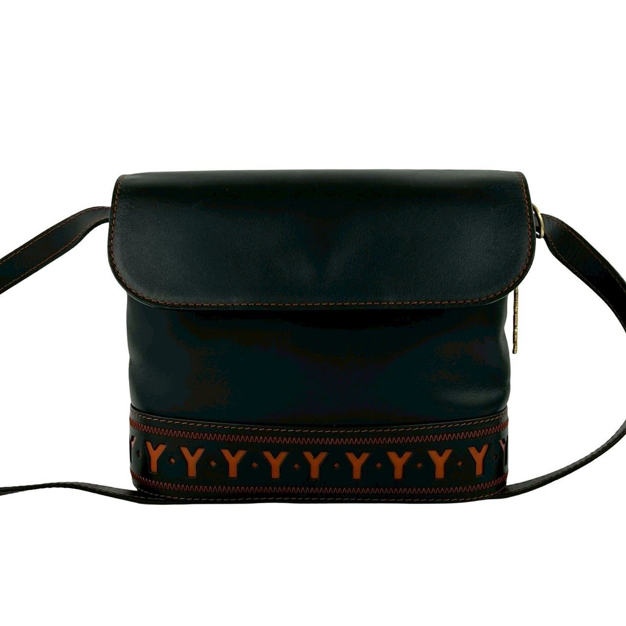 Yves Saint Laurent Yves Saint Laurent Yves Saint Laurent Cassandra Leather Shoulder Bag Leather Shoulder Bag DUTY FREE for USA Size ONE SIZE - 2 Thumbnail