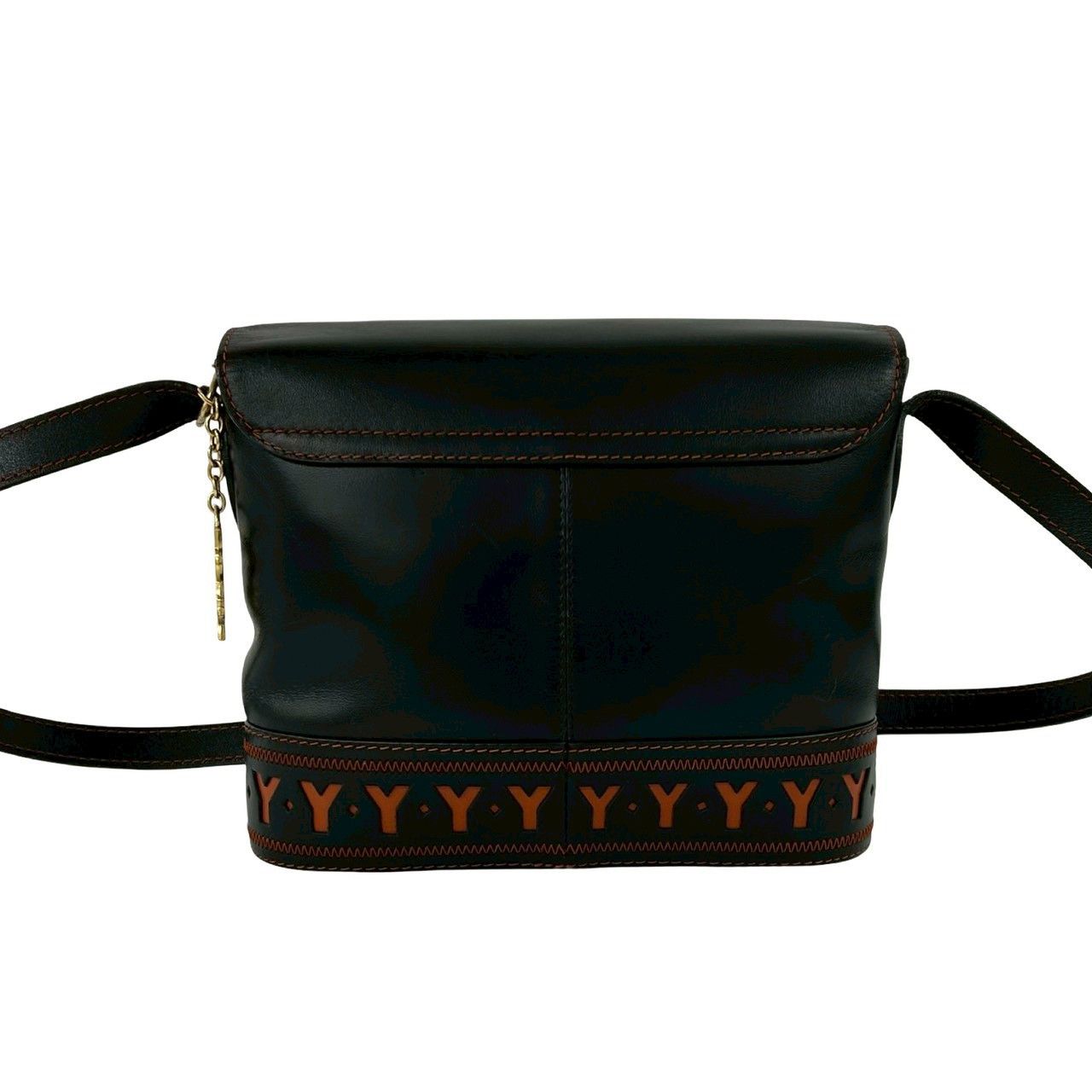 Yves Saint Laurent Yves Saint Laurent Yves Saint Laurent Cassandra Leather Shoulder Bag Leather Shoulder Bag DUTY FREE for USA Size ONE SIZE - 4 Thumbnail