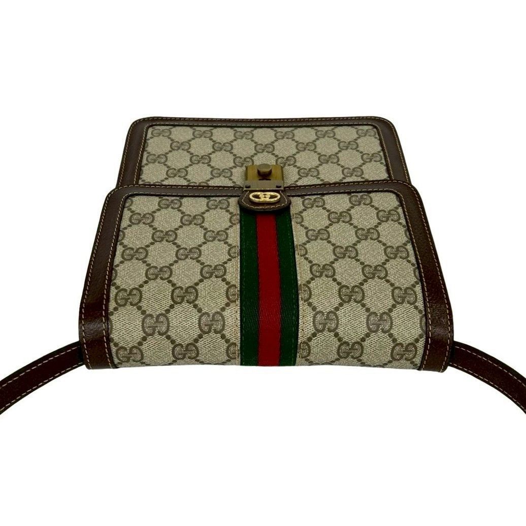 Gucci Gucci Gucci Leather PVC Shoulder Bag Leather Shoulder Bag DUTY FREE for USA Size ONE SIZE - 5 Thumbnail