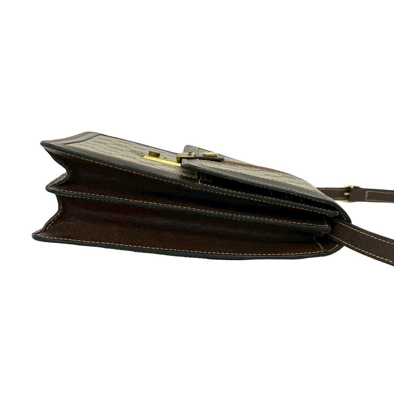 Gucci Gucci Gucci Leather PVC Shoulder Bag Leather Shoulder Bag DUTY FREE for USA Size ONE SIZE - 7 Thumbnail