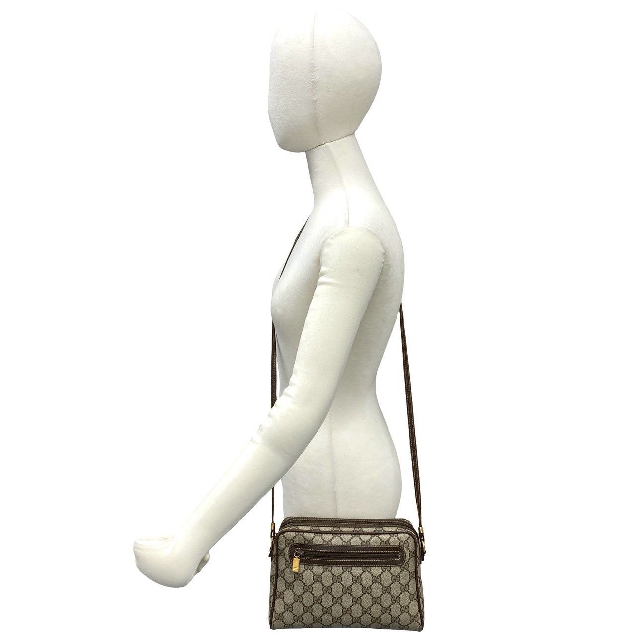 Gucci Gucci Gucci Leather PVC Mini Shoulder Bag Leather Shoulder Bag DUTY FREE for USA Size ONE SIZE - 3 Thumbnail