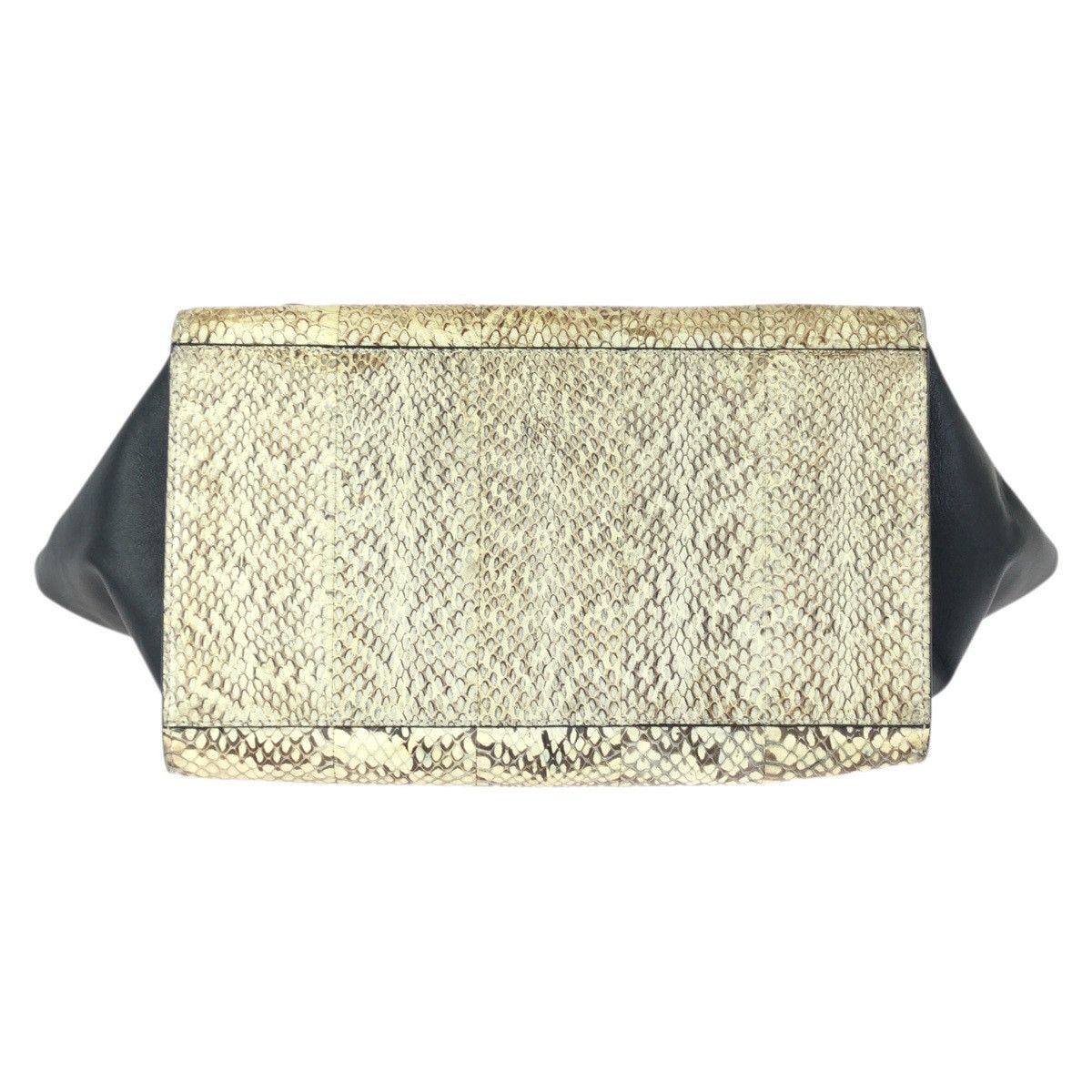 Celine Celine Celine Trapeze Python Handbag Leather Handbag DUTY FREE for USA Size ONE SIZE - 10 Thumbnail