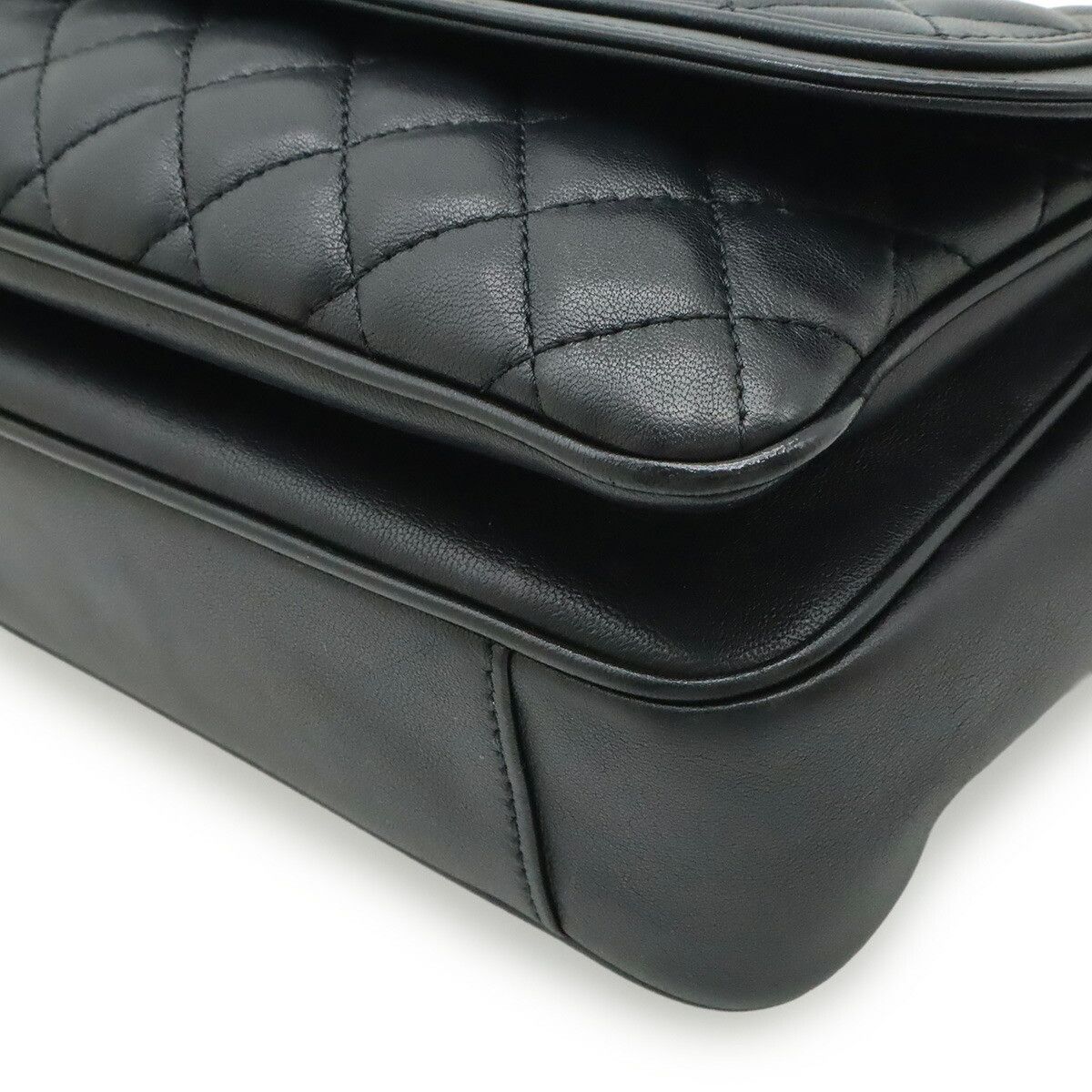 Chanel Chanel Chanel Matelasse Lambskin Shoulder Bag Leather Shoulder Bag A57896 DUTY FREE for USA Size ONE SIZE - 3 Thumbnail